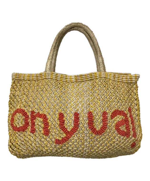 ジャクソンズ　カゴバッグ THE Jacksons新作/BIGアイカゴバック（小サイズ）生成り「送料