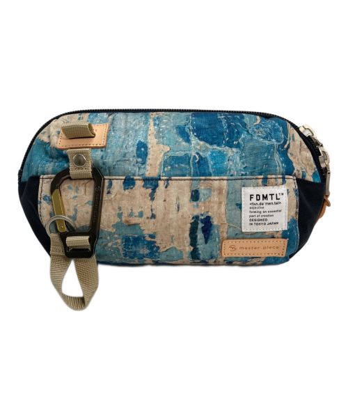 【未使用保管品】　【希少】　マスターピース　ボディバッグ　ネイビー　日本製 ☆良品☆ master-piece マスターピース ボディバッグ NAVY