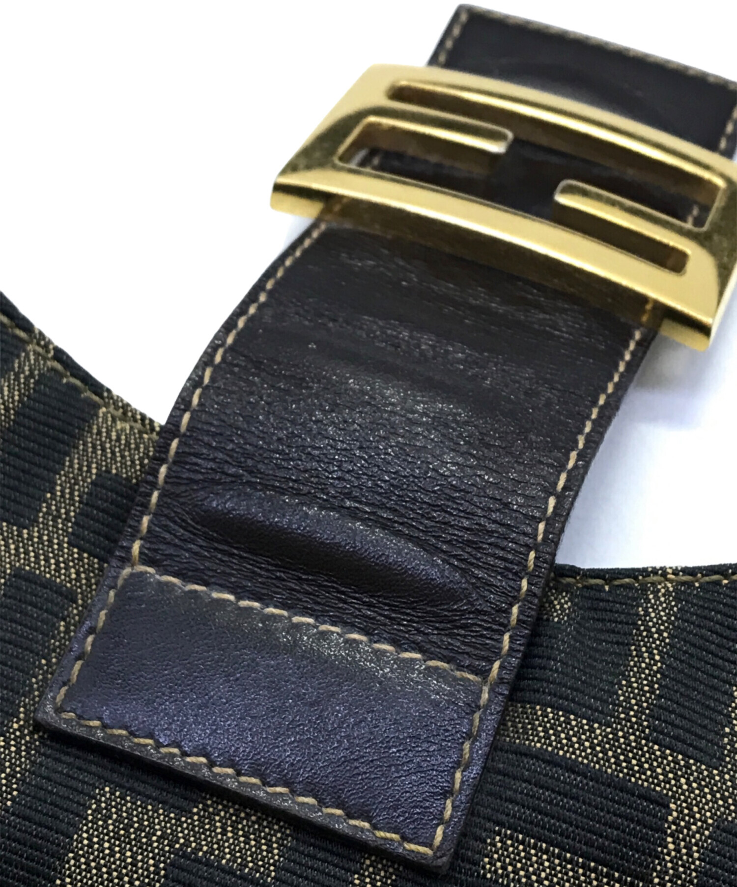 フェンディ　バケット　カシミア　★美品★ 中古・古着通販】FENDI (フェンディ) マンマバケット ズッカ柄ワン