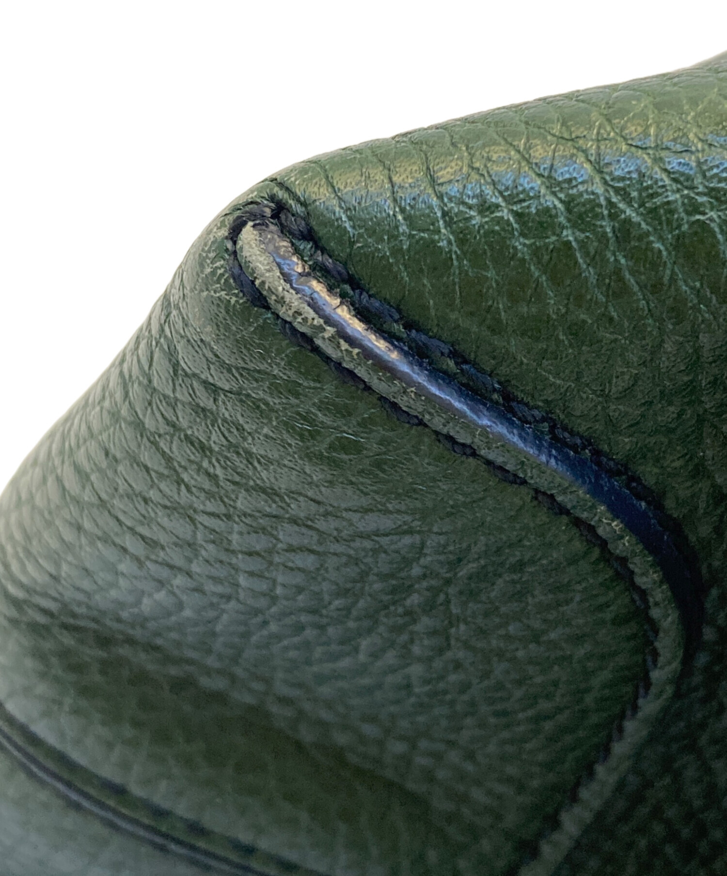 TOD'S グリーン レザー トートバッグ　レディース　ユニセックス　Dバッグ 中古・古着通販】TOD'S (トッズ) D トートバッグ/レザー トートバッグ