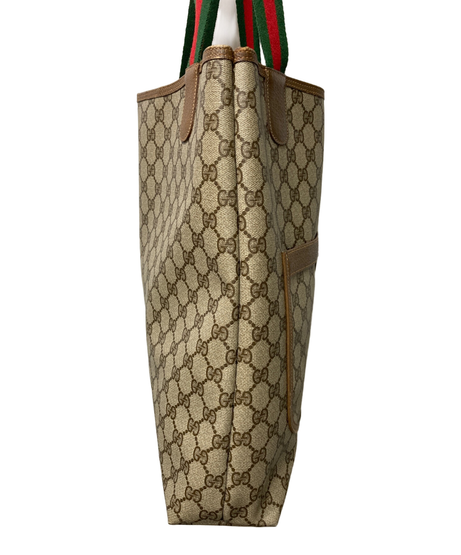 GUCCI イタリア製 シェリーライン GG柄 トートバッグ