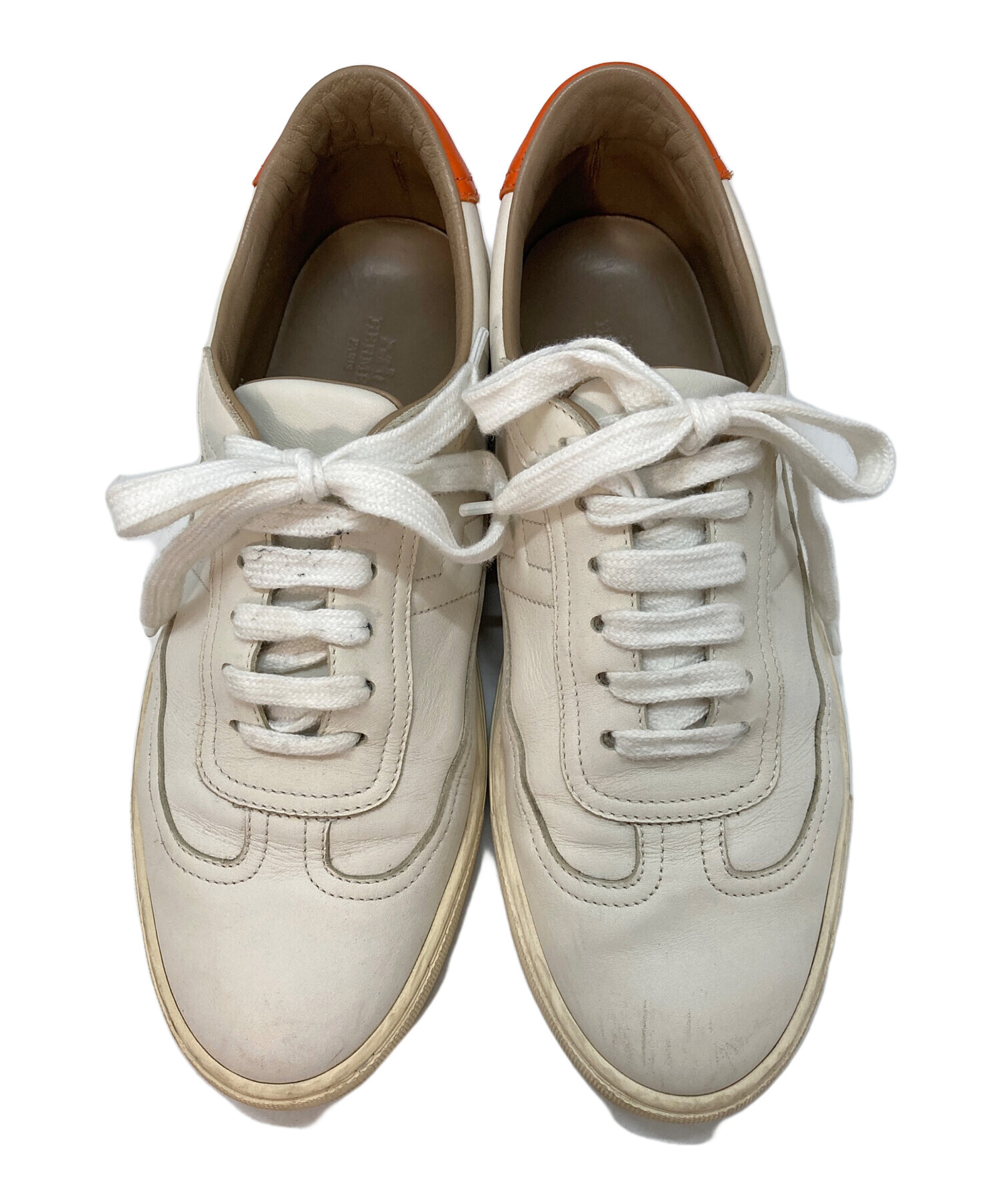 中古・古着通販】HERMES (エルメス) クイッカー ローカットスニーカー