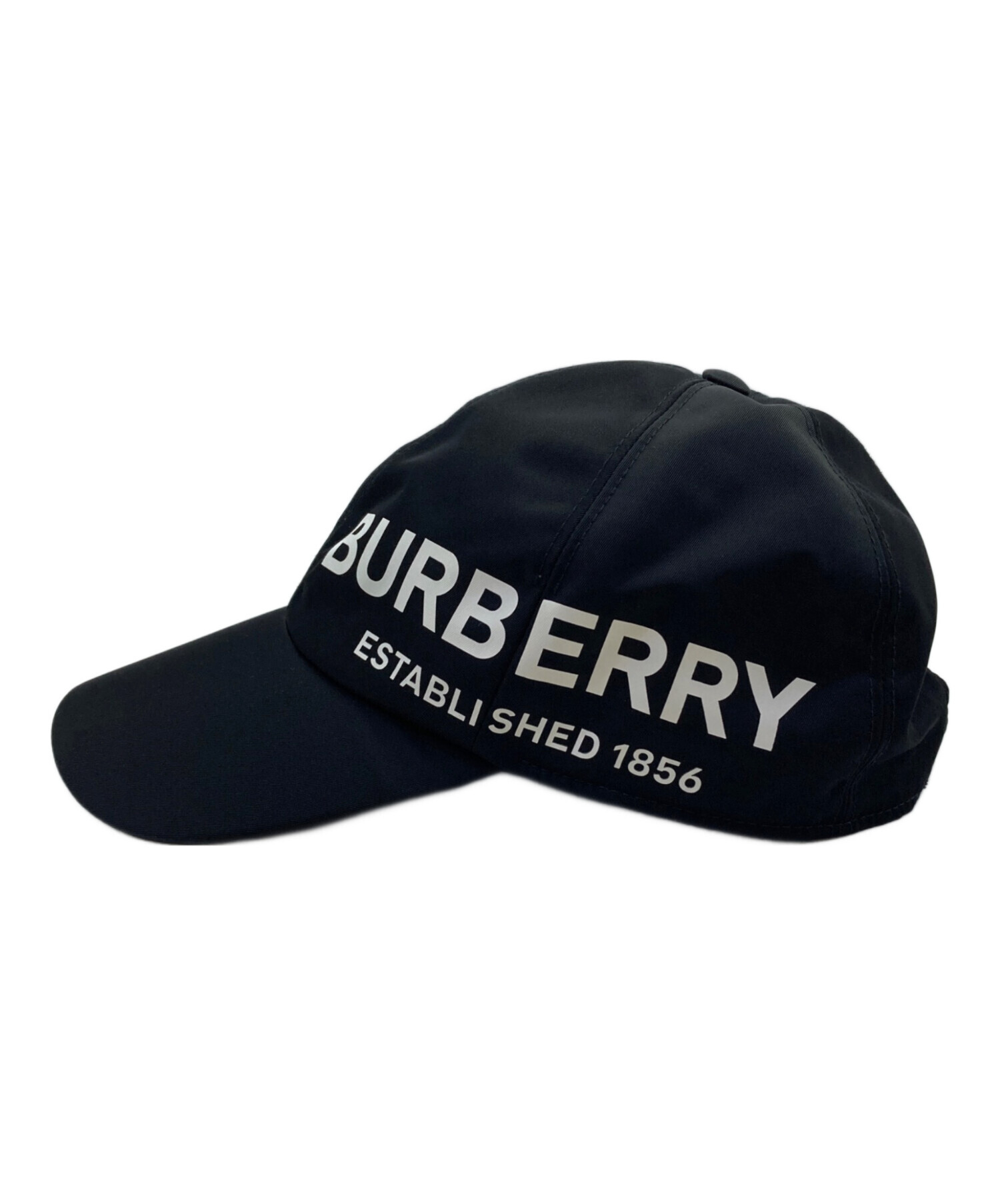 【美品】BURBERRY ホースフェリー 黒 ベースボールキャップ 中古・古着通販】BURBERRY LONDON (バーバリーロンドン) ホース
