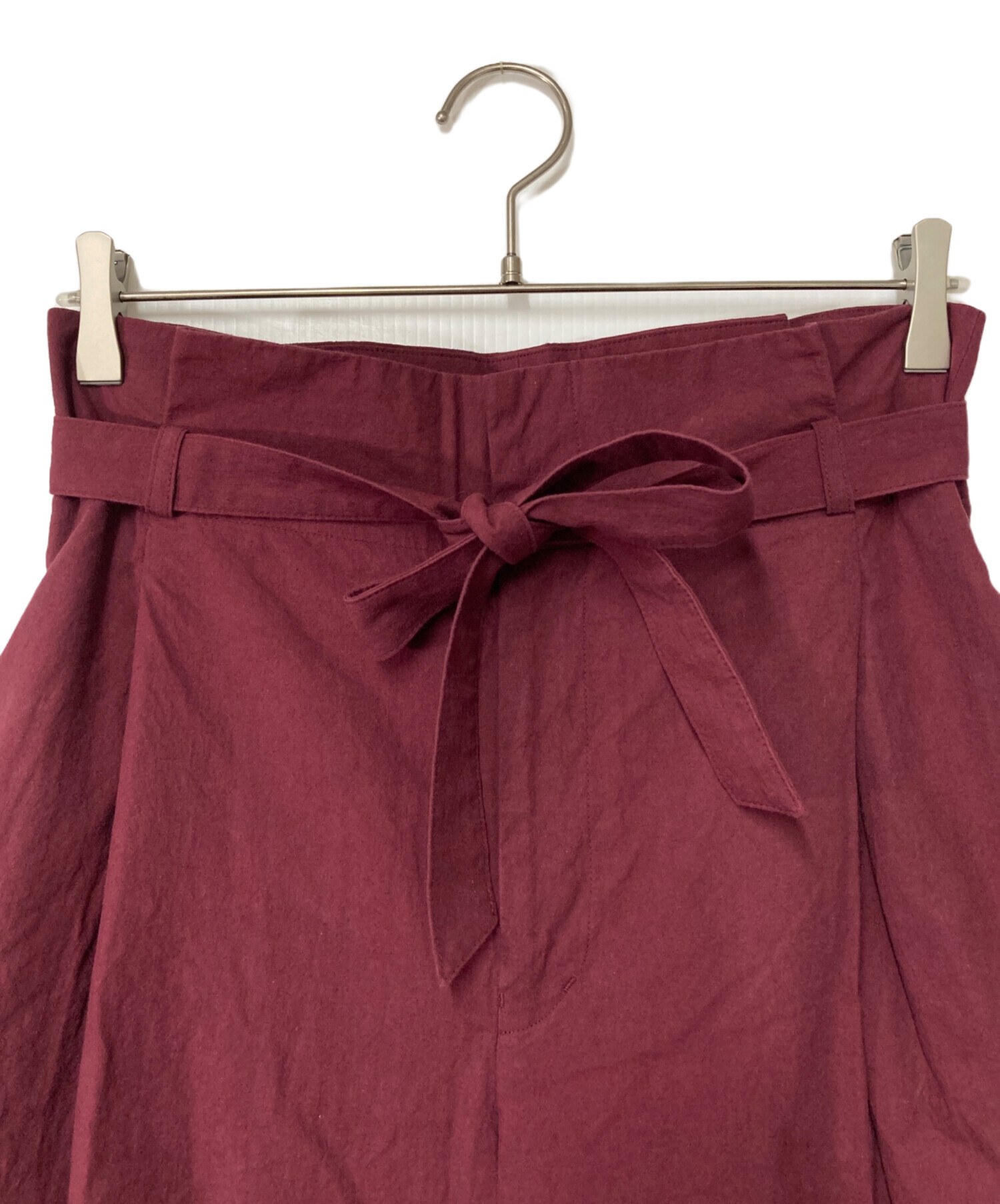 中古・古着通販】IENA LA BOUCLE 馬布タックオーバーパンツ/ウエスト