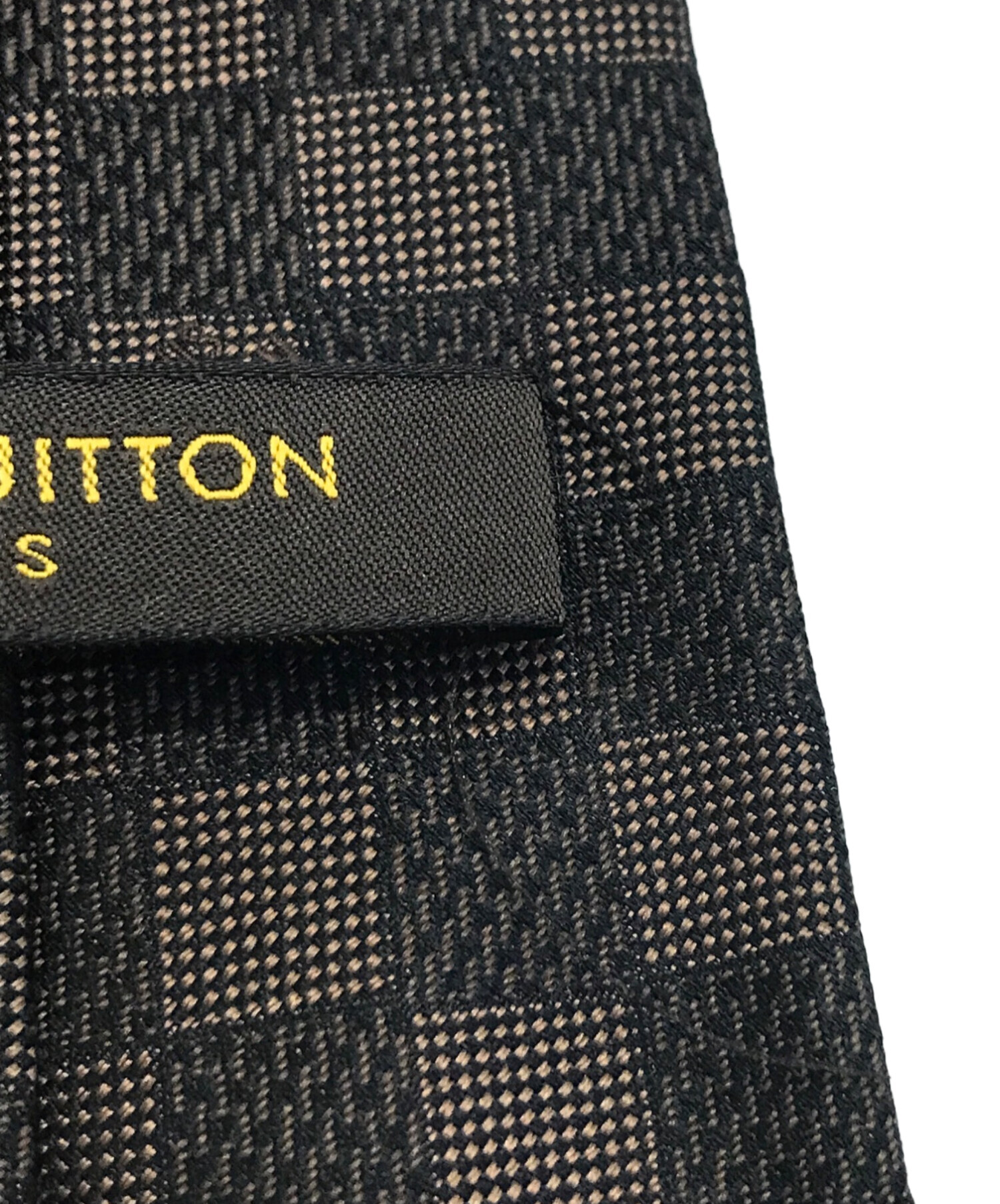 新品未使用✨LOUIS VUITTON ルイヴィトン ネクタイ ダミエ ブラウン 楽天市場】LOUIS VUITTON ルイ ヴィトン ネクタイ クラヴァット