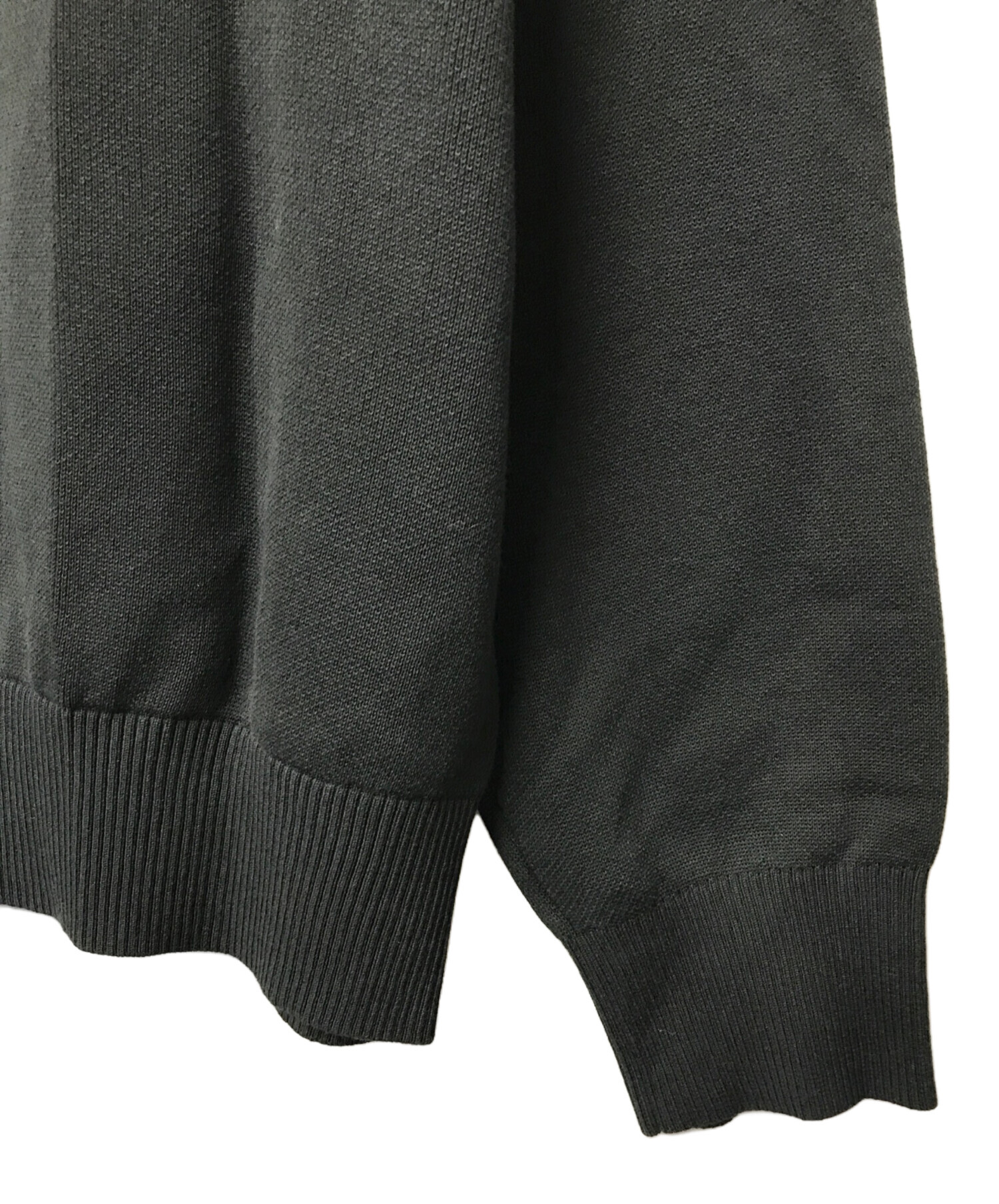 ★最終★値下げしました★MARGARET HOWELL Vネックカーディガン★ MARGARET HOWELL - 2019 美品マーガレットハウエル☆RIB COLLAR