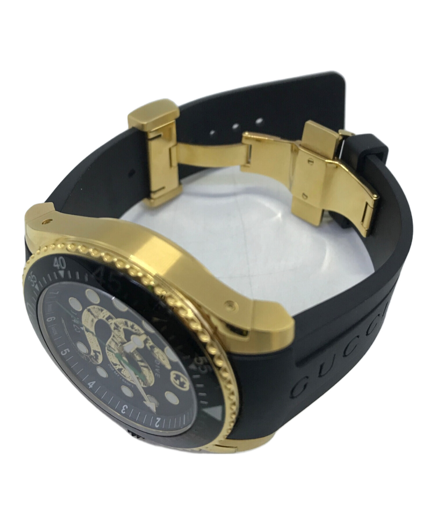 中古・古着通販】GUCCI (グッチ) Dive/ダイブ/YA136219/ラバーバンド 