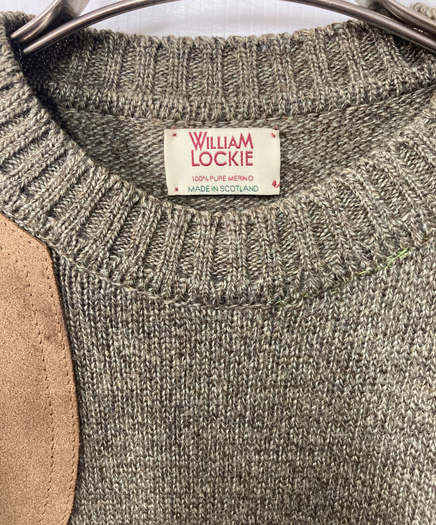 中古・古着通販】WILLIAM LOCKIE (ウィリアムロッキー) エルボーパッチ 