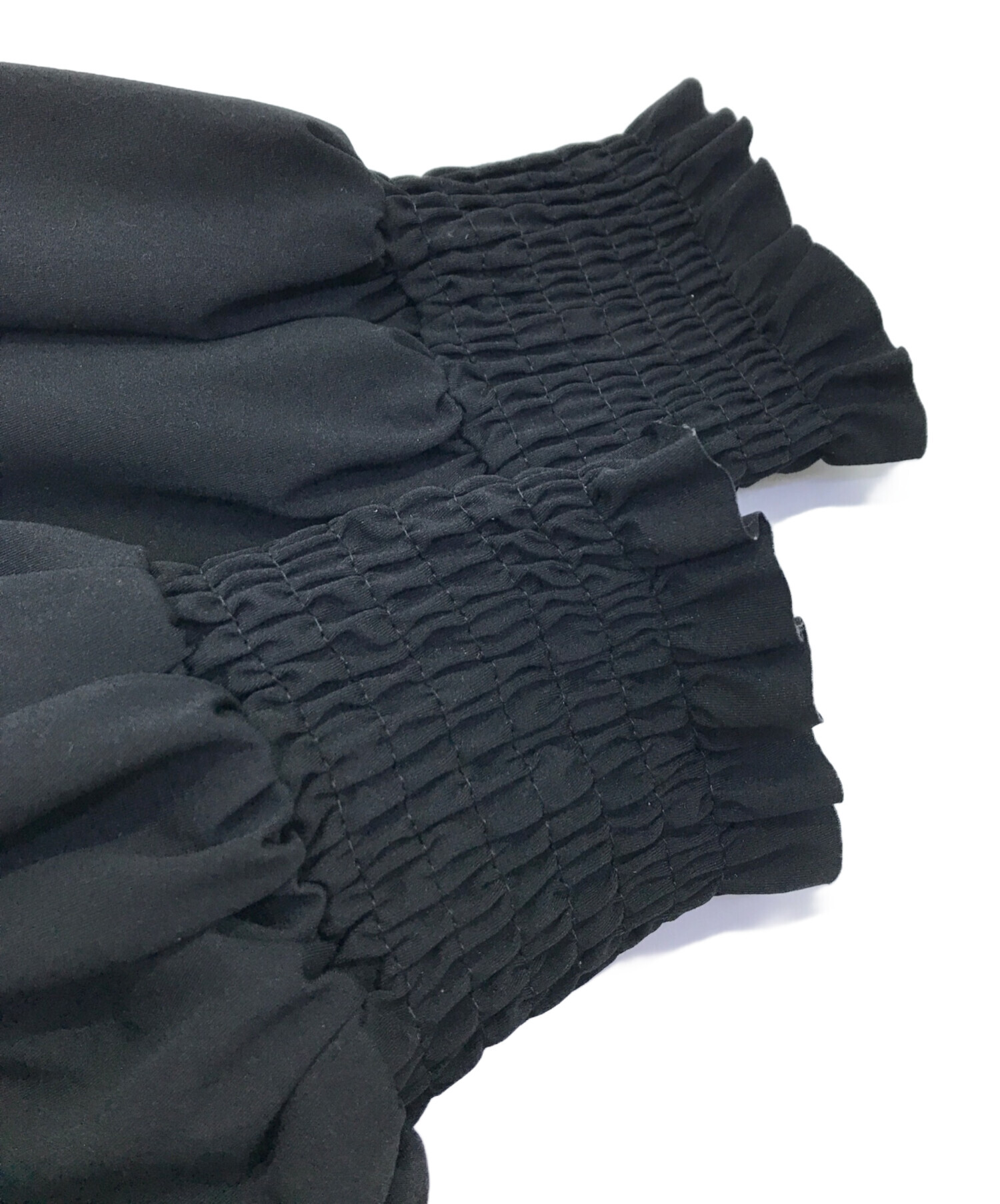 M-PremierBLACKエムプルミエブラック　ウエスト切替フーディコート36 M-PremierBLACKエムプルミエブラック ウエスト切替フーディコート36