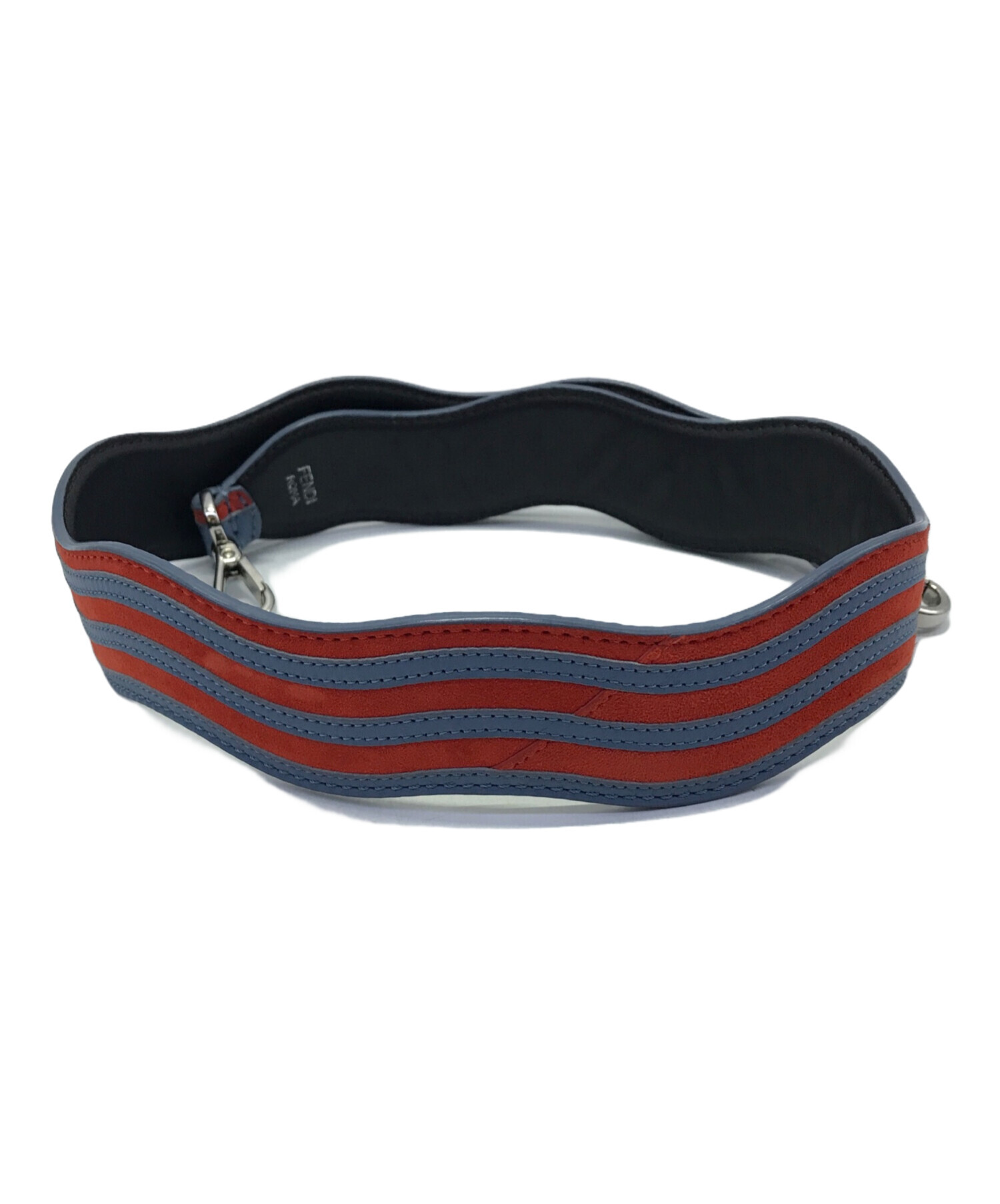 FENDI レザーショルダーストラップ 中古・古着通販】FENDI (フェンディ) レザーショルダーストラップ