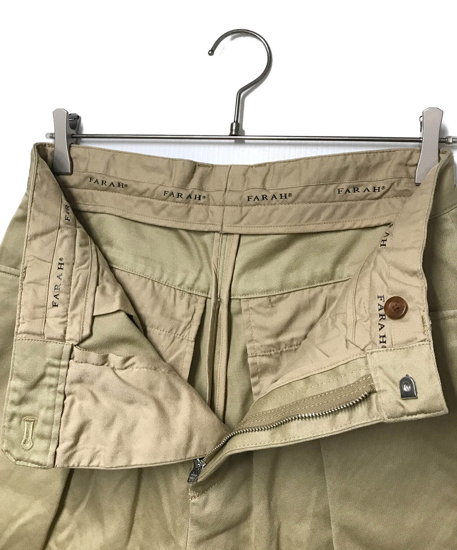 中古・古着通販】FARAH (ファーラー) Two-Tuck Wide Pants FARAH