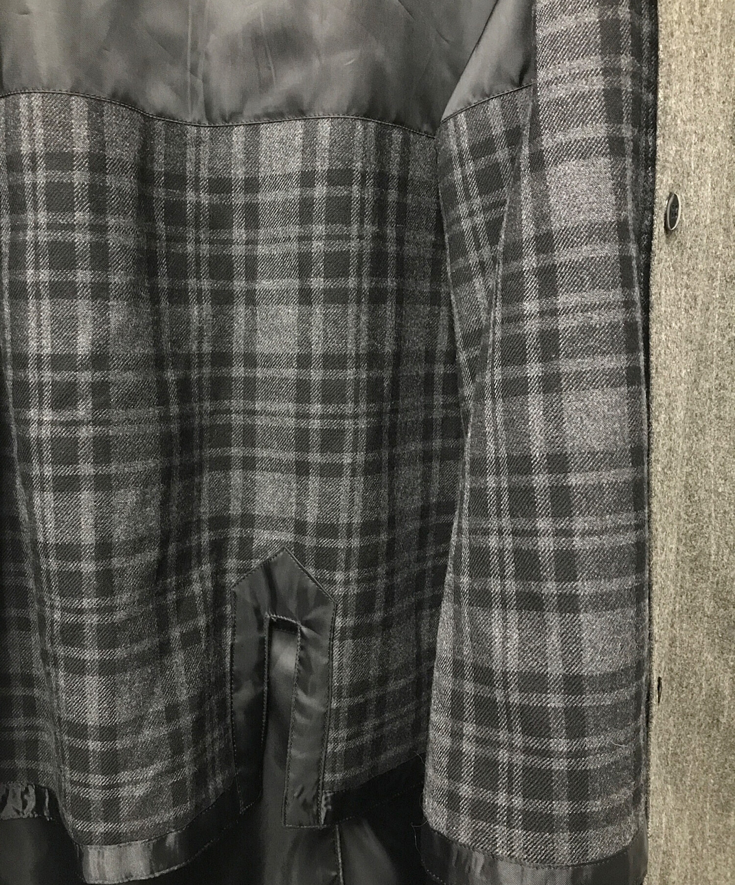 未使用級　マッキントッシュ　フォックスブラザーズ　コラボ　ピーコート　ブラック 2025年最新】FOX BROTHERS MACKINTOSH コートの人気アイテム