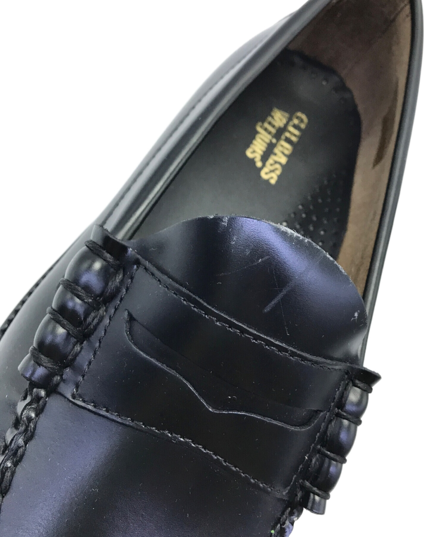 中古・古着通販】G.H.BASS (ジーエイチバス) BLACK RUBBER SOLE 