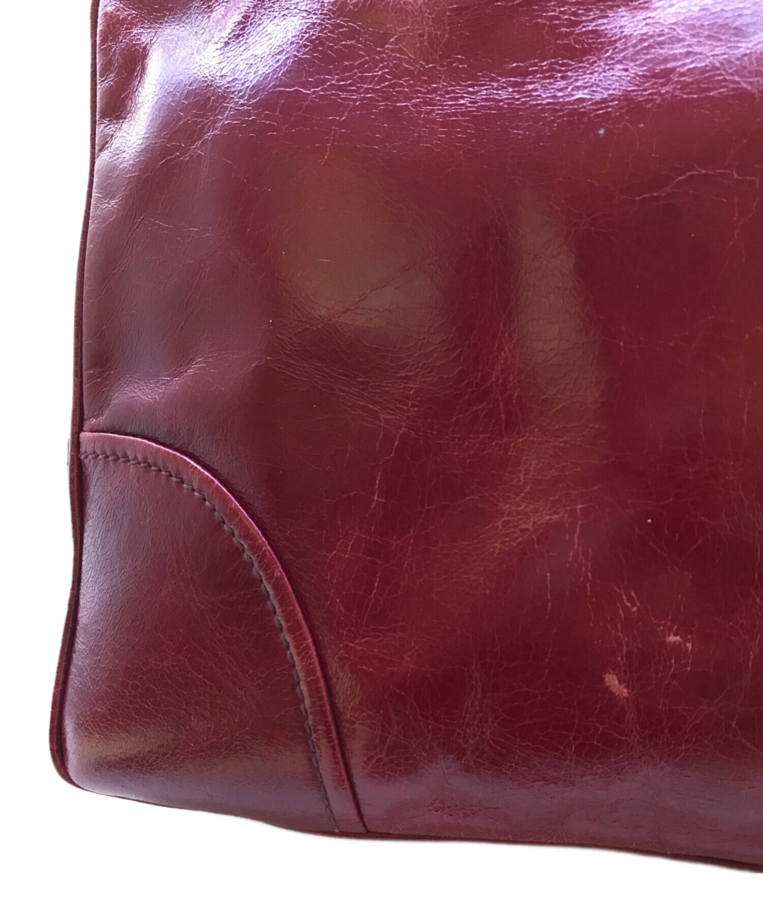 中古・古着通販】PRADA (プラダ) VITELLO SHINE 2WAY ショルダーバッグ