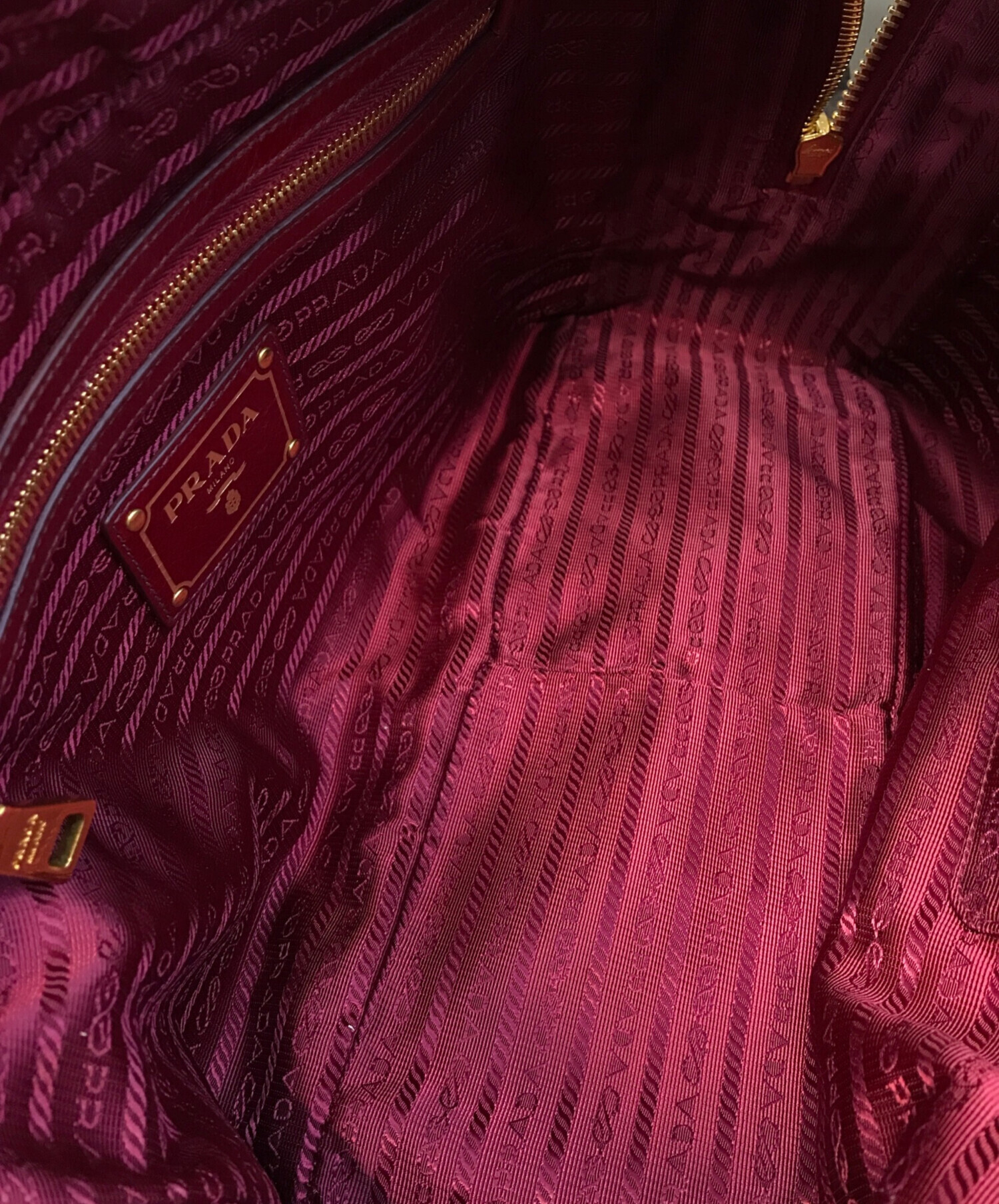 PRADA プラダ ショルダーバッグ ギャランティー付き 中古・古着通販】PRADA (プラダ) VITELLO SHINE 2WAY ショルダー