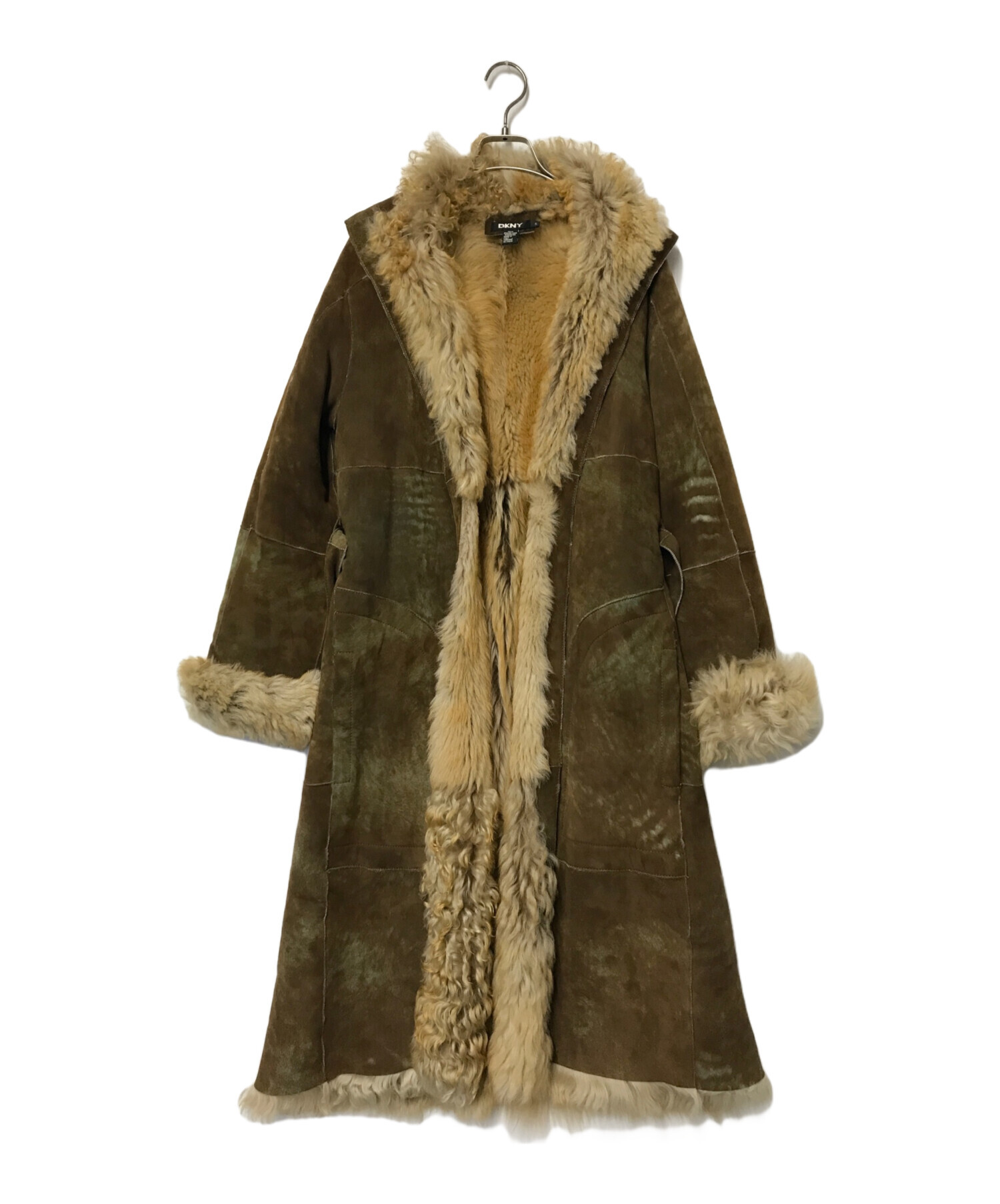 中古・古着通販】DKNY (ダナキャランニューヨーク) ロングムートン