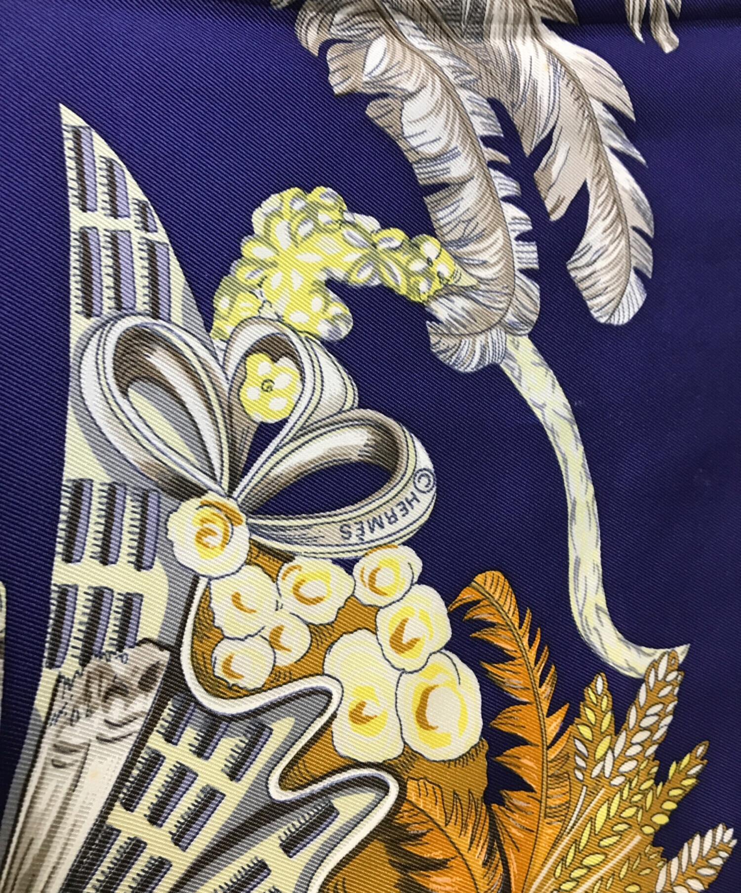 中古・古着通販】HERMES (エルメス) カレ90 HERMES エルメス chapeau