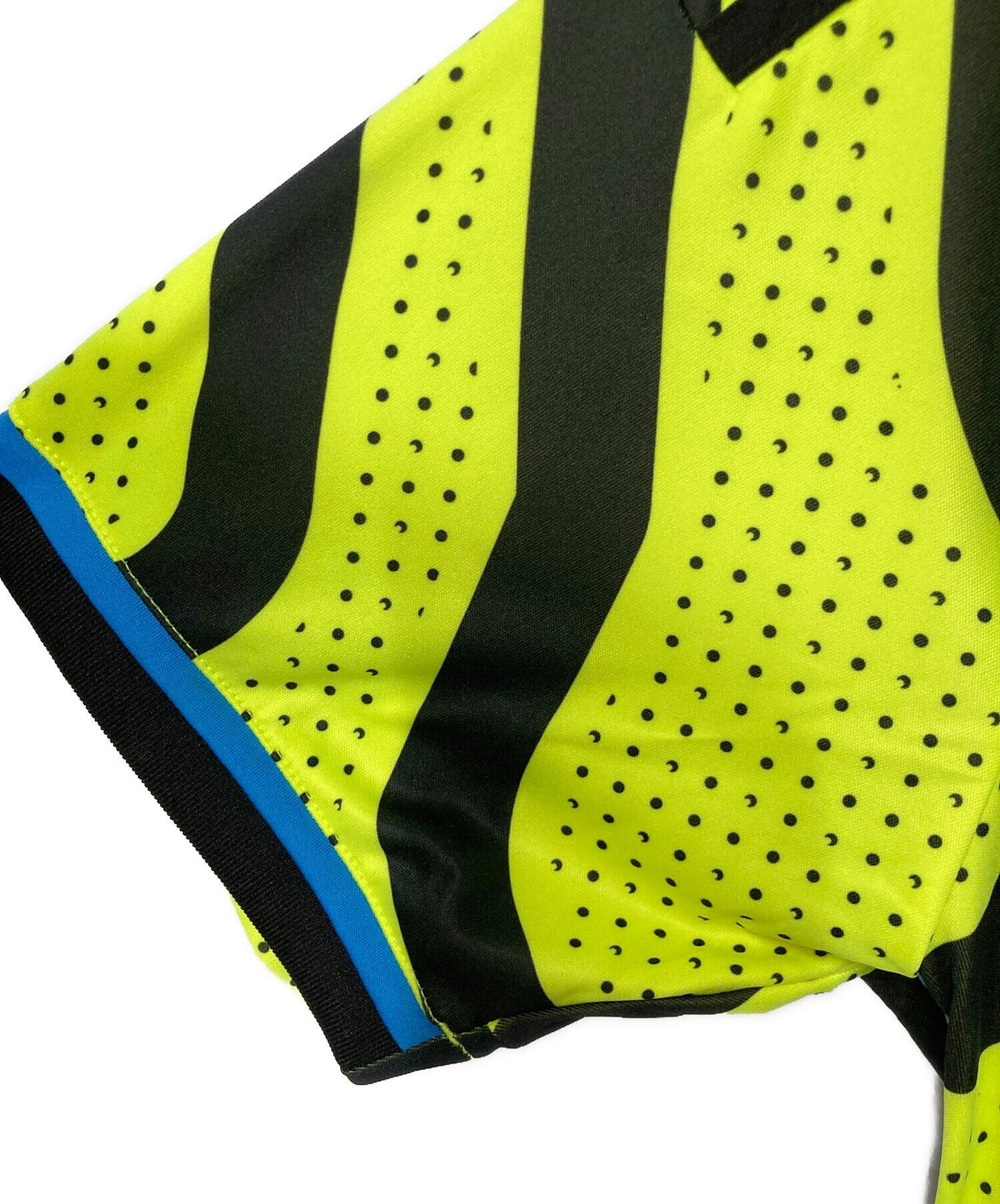 アディダス ゲームシャツ ユニフォーム 半袖 ヴィンテージ 古着 黄色 イエロー 中古・古着通販】adidas (アディダス) ゲームシャツ イエロー×ブラック