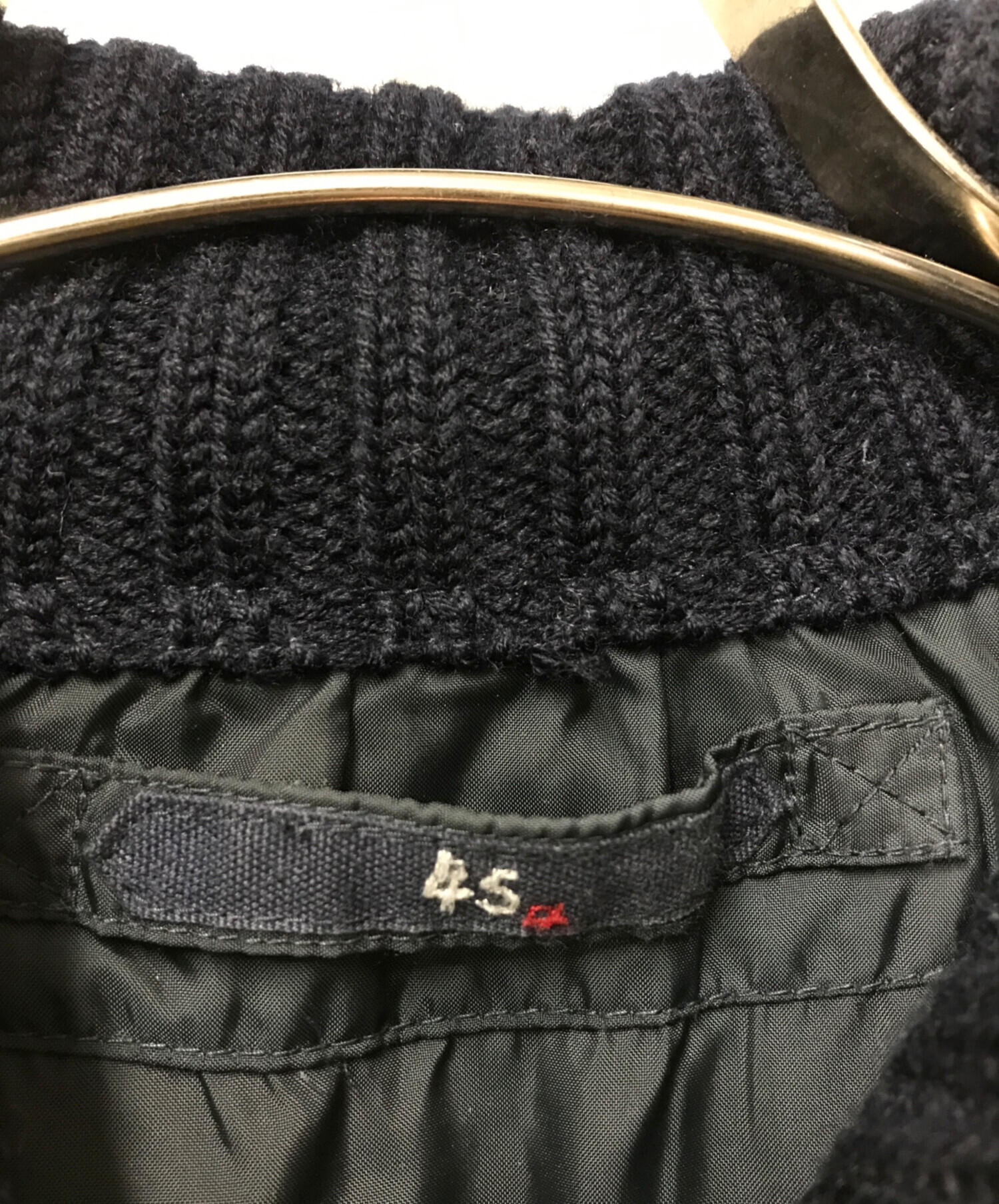 中古・古着通販】45R (フォーティーファイブアール) リブニット付き