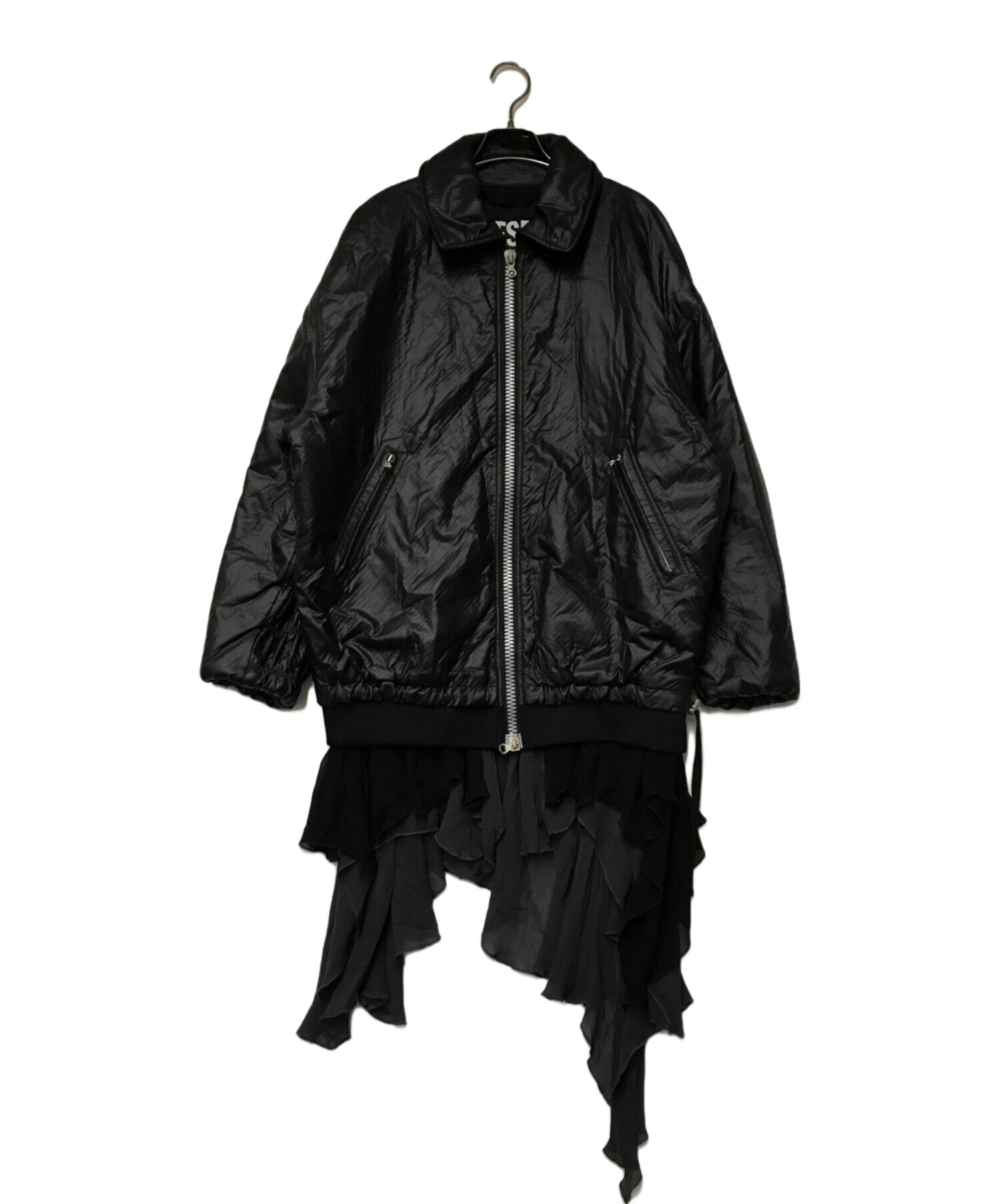 DIESEL / g-eleu ドッキングジャケット DIESEL/38/レーヨン/BLK/無地/A08587 中古・古着通販】DIESEL (ディーゼル) g-eleu ドッキングジャケット