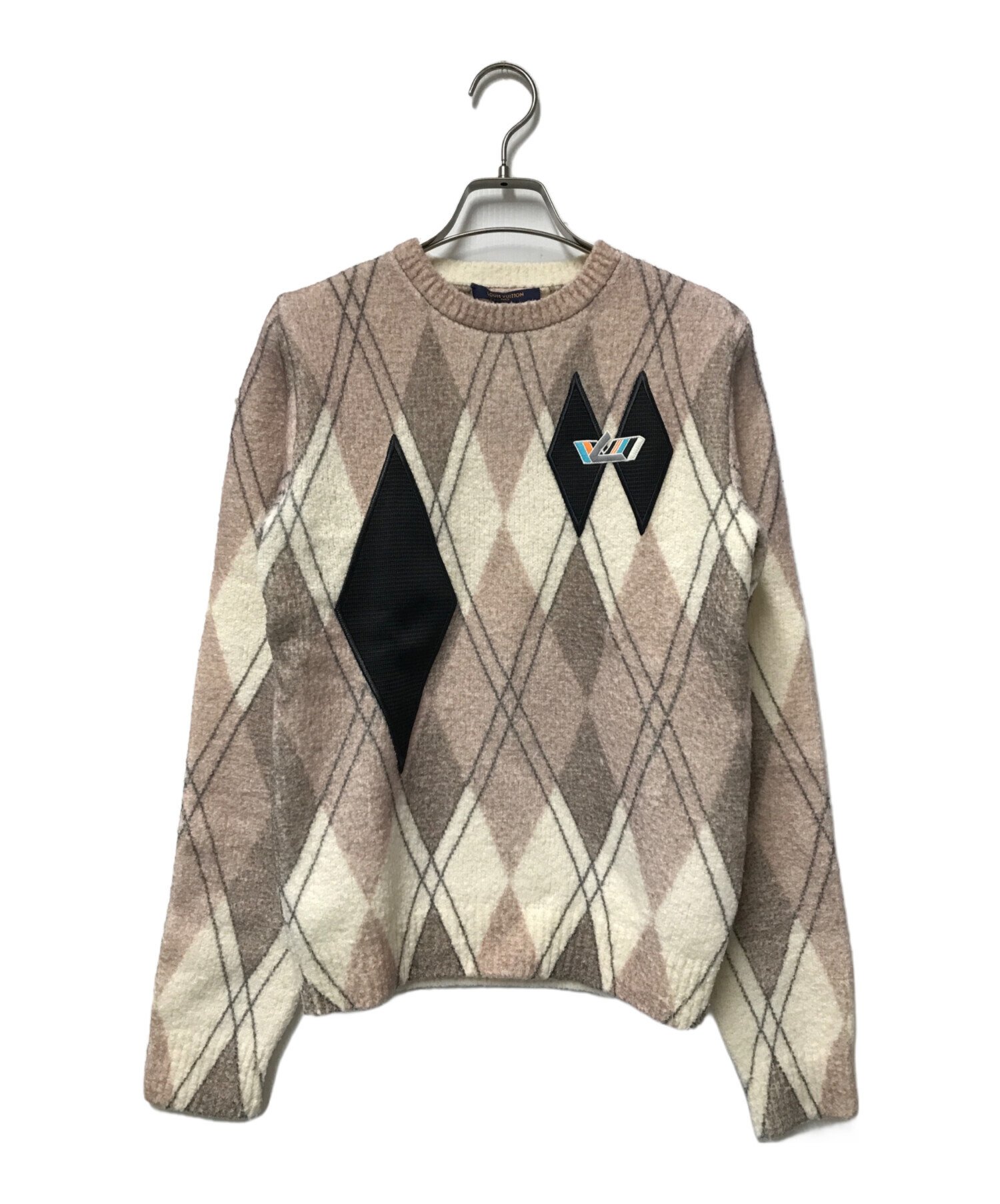 中古・古着通販】LOUIS VUITTON (ルイ ヴィトン) アーガイルニット 