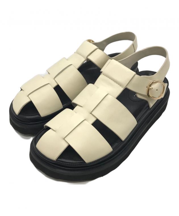 中古・古着通販】MOHI (モヒ) グルカサンダル ホワイト サイズ