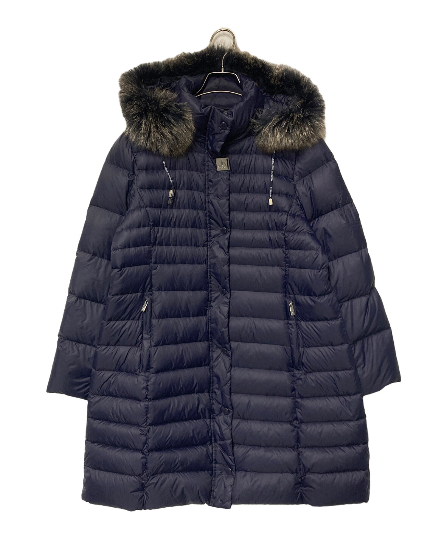 JEAN-LOUIS SCHERRER ブルーフォックスファー ダウンコート