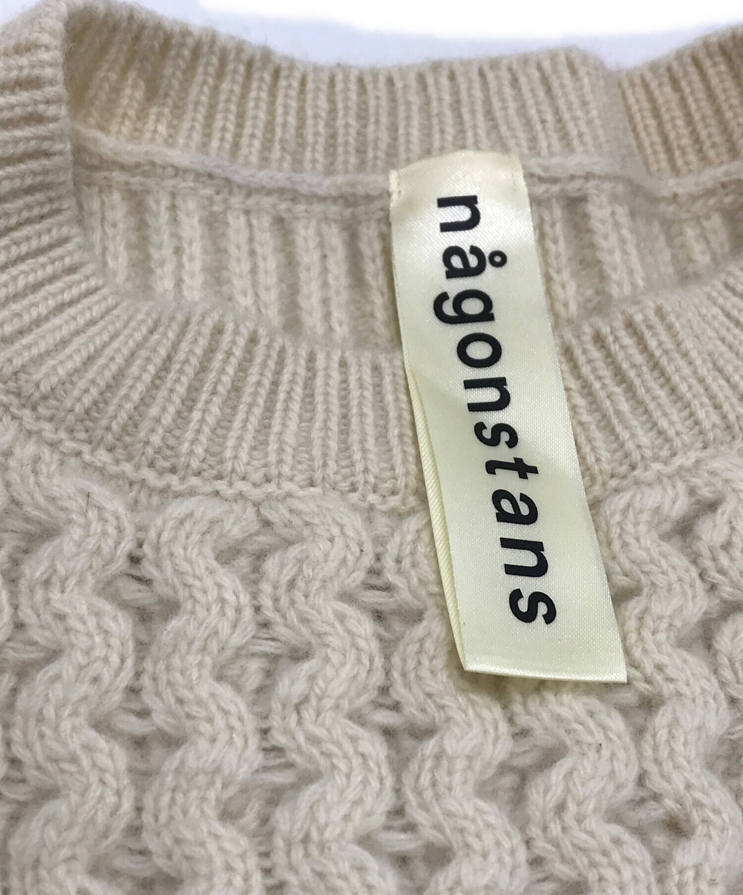 中古・古着通販】nagonstans (ナゴンスタンス) ローゲージケーブル