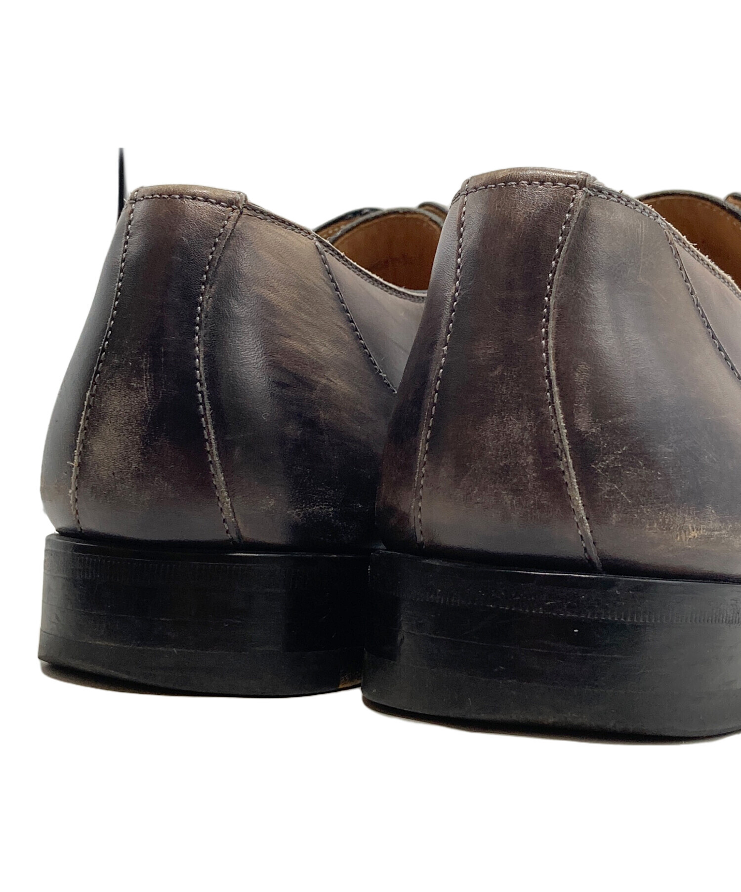 中古・古着通販】MAGNANNI (マグナーニ) レザーシューズ ブラウン 