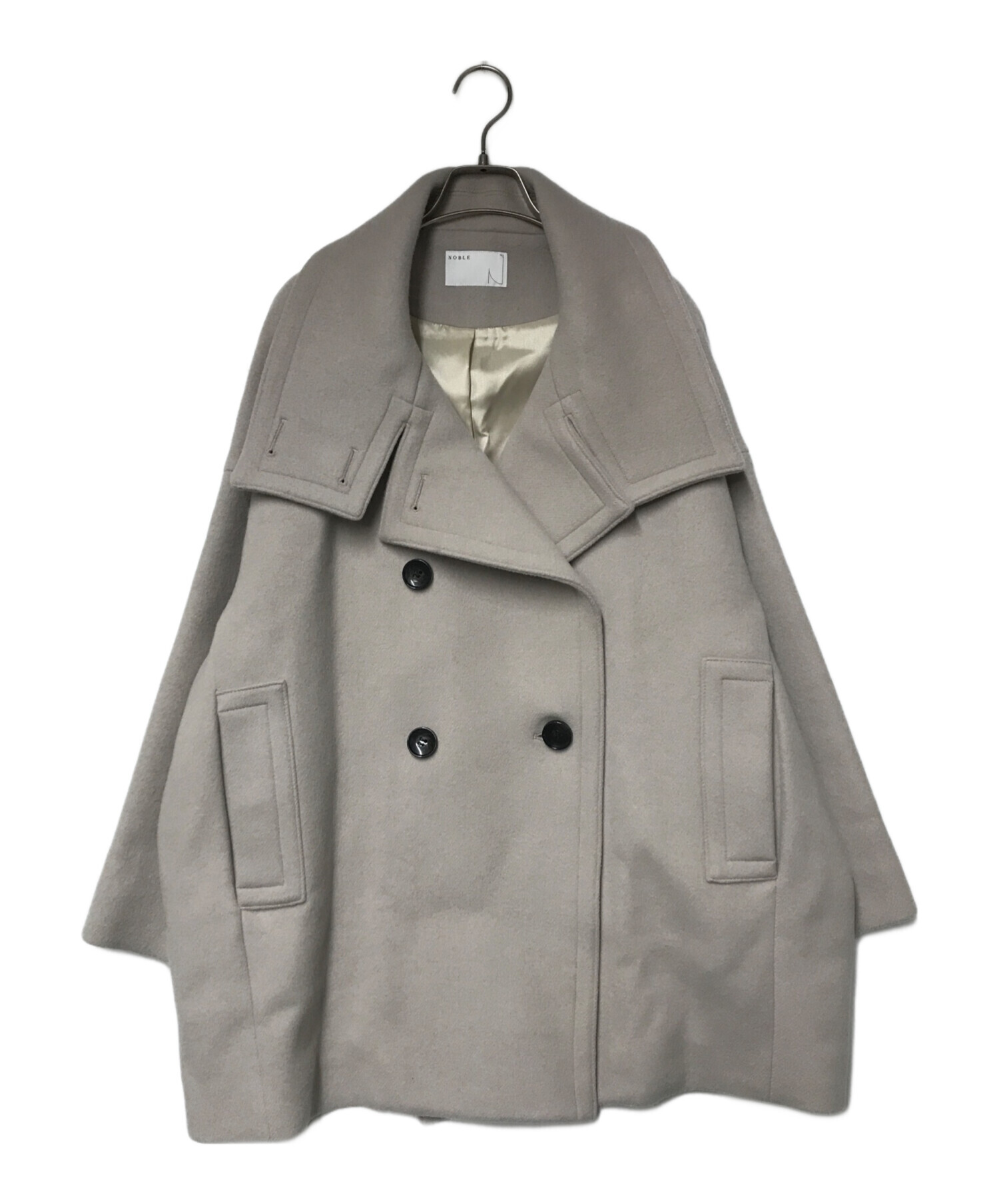 中古・古着通販】Noble (ノーブル) スタンドカラーオーバーコート