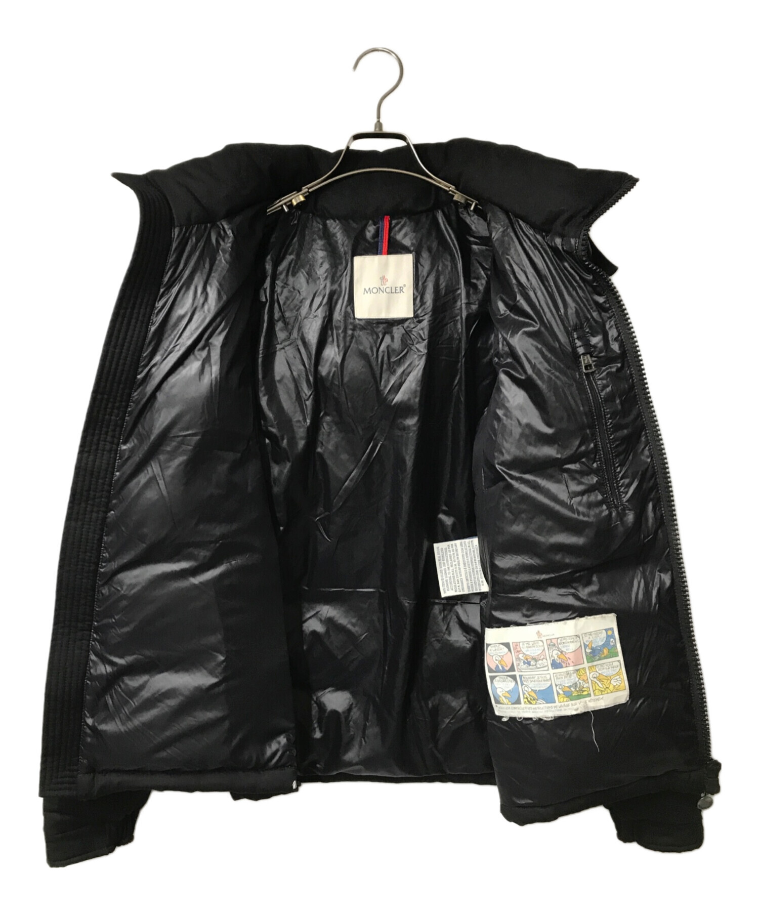 MONCLER MONTGENEVRE ウール フード付ダウンジャケット1 MONCLER2022/23秋冬 フード付ウールダウンジャケットMONTGENEVRE