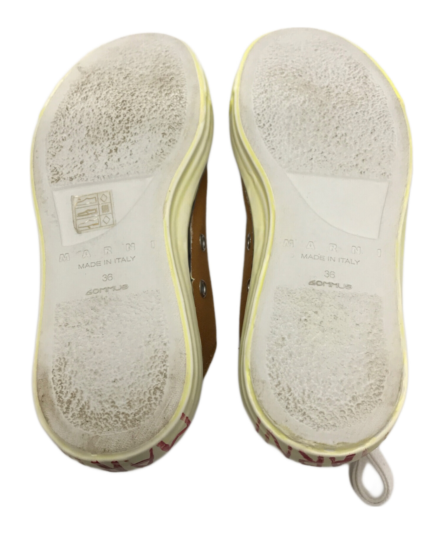 中古・古着通販】MARNI (マルニ) キャンバスローカットスニーカー