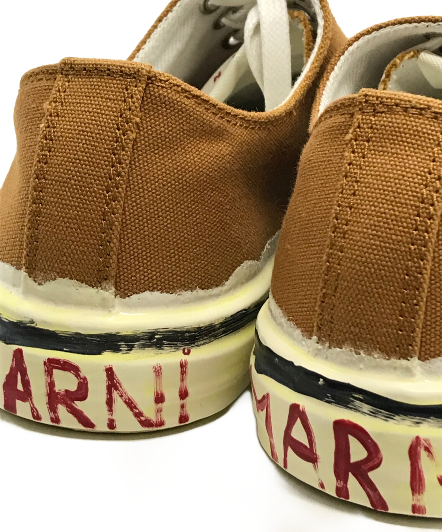 中古・古着通販】MARNI (マルニ) キャンバスローカットスニーカー 