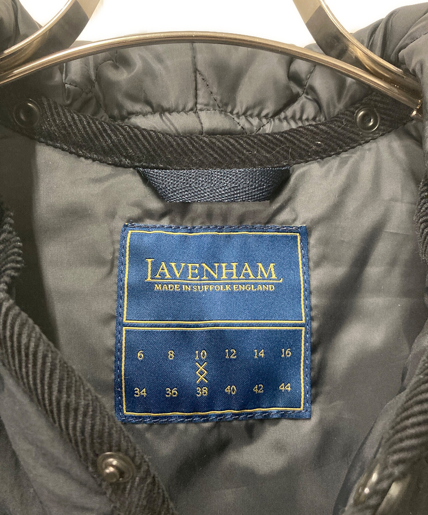 中古・古着通販】LAVENHAM (ラベンハム) ビッグキルトフーデッド