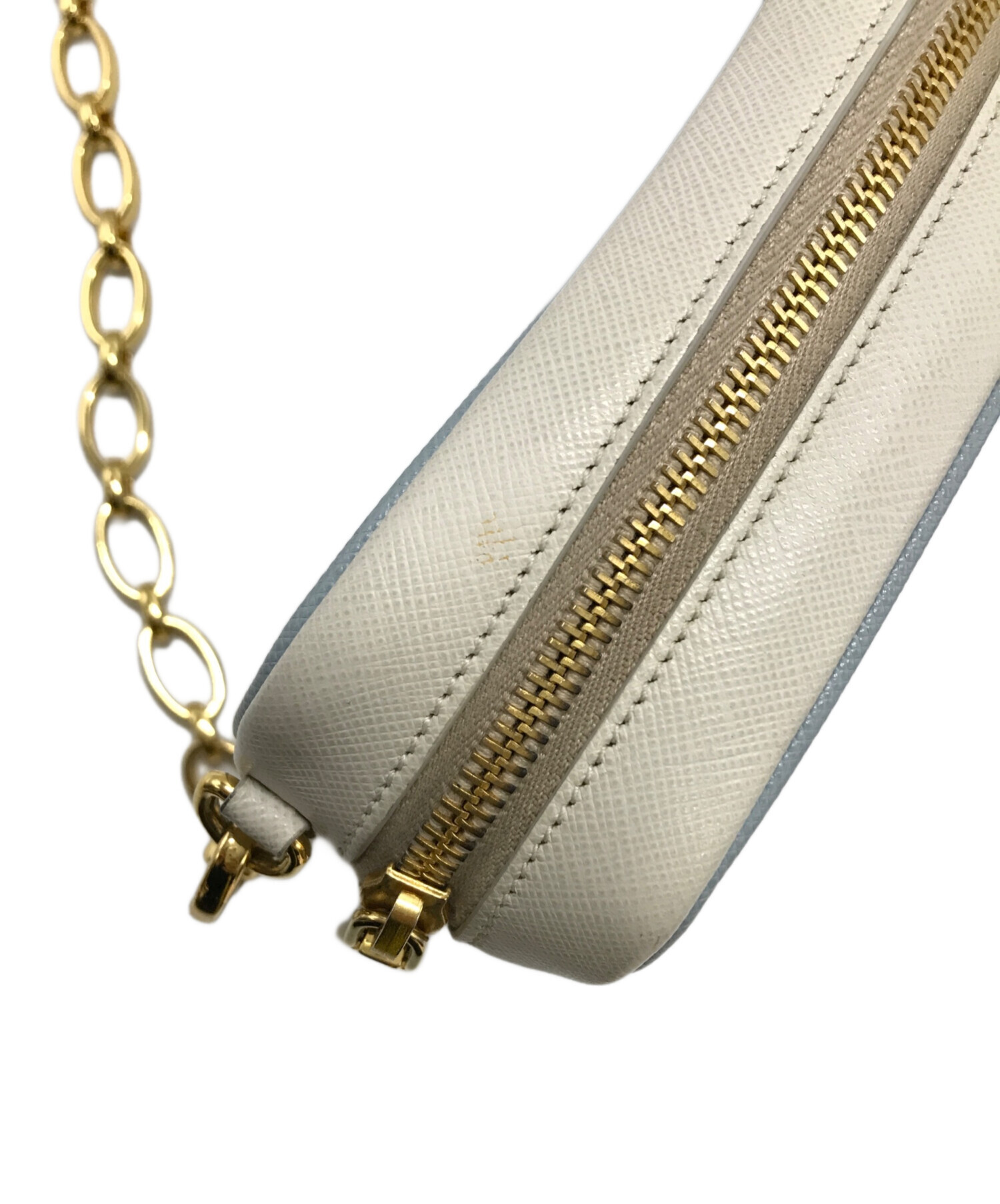 中古・古着通販】PRADA (プラダ) SAFFIANO LUX チェーンショルダー 