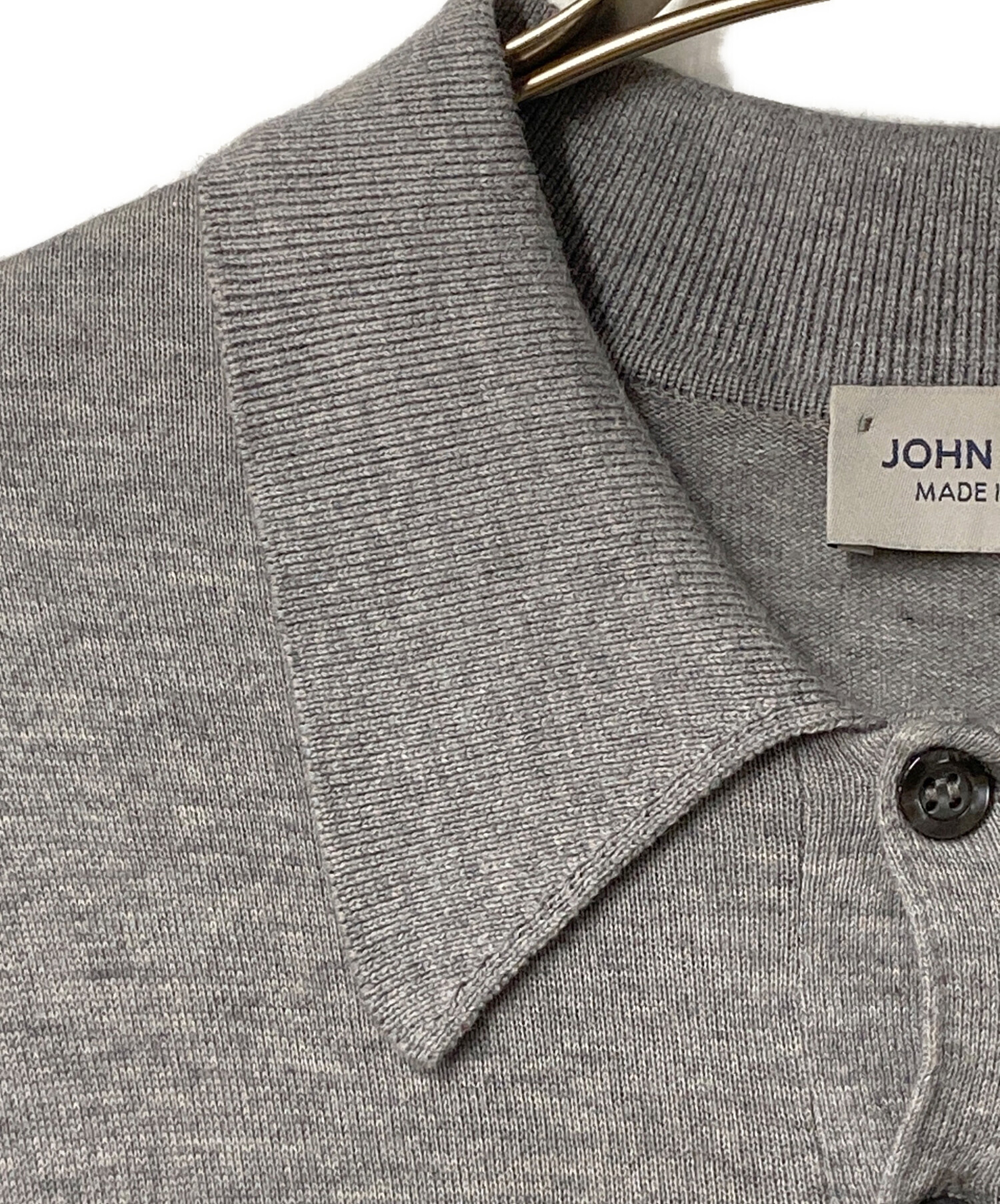 中古・古着通販】JOHN SMEDLEY (ジョンスメドレー) コットンポロシャツ 