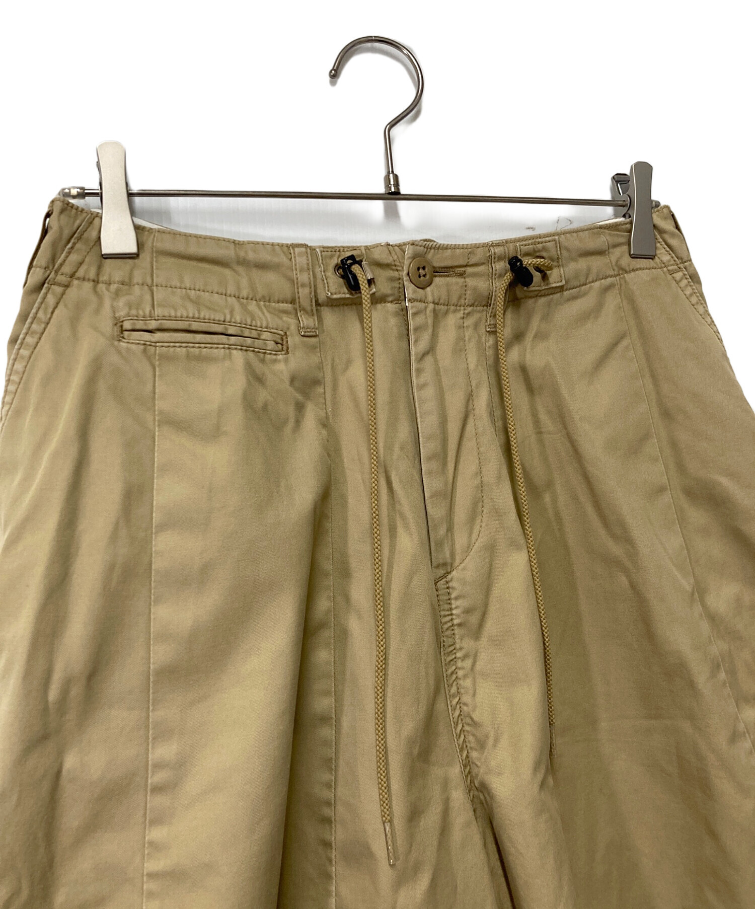 中古・古着通販】Needles (ニードルズ) H.D.PANTS ベージュ サイズ:1