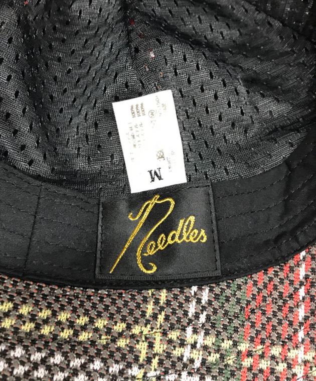 中古・古着通販】Needles (ニードルズ) Bermuda Hat グレー×レッド