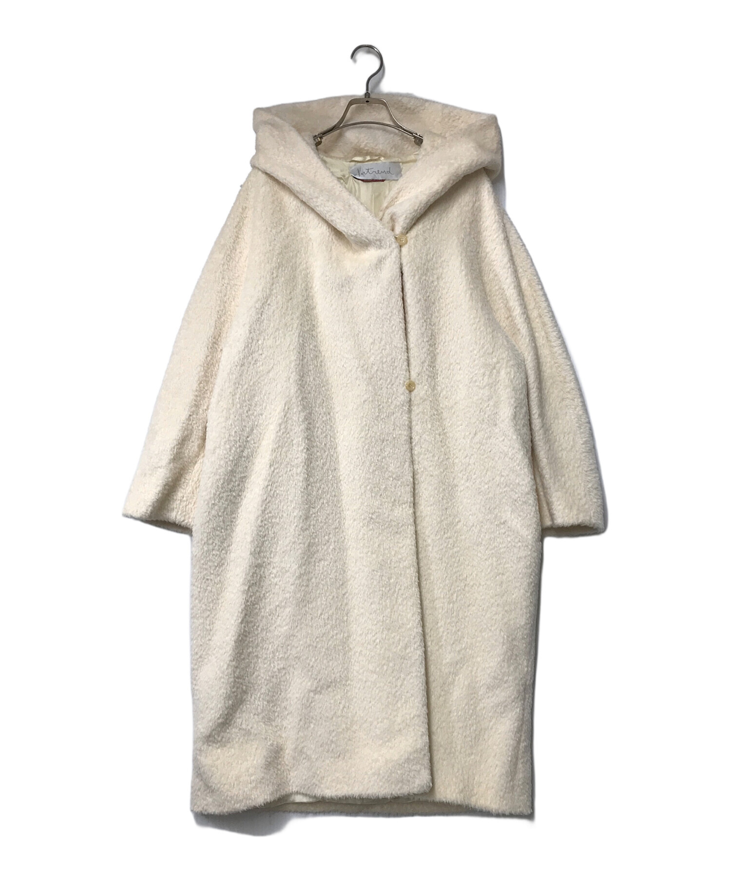 MaxMara STUDIO アルパカ フーデットコート サイズ44 中古・古着通販】INTREND MAX MARA STUDIO (イントレンド マックス