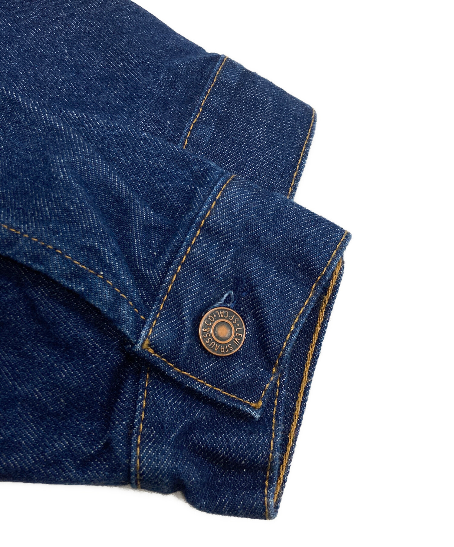 中古・古着通販】LEVI'S (リーバイス) デニムジャケット ボタン刻印