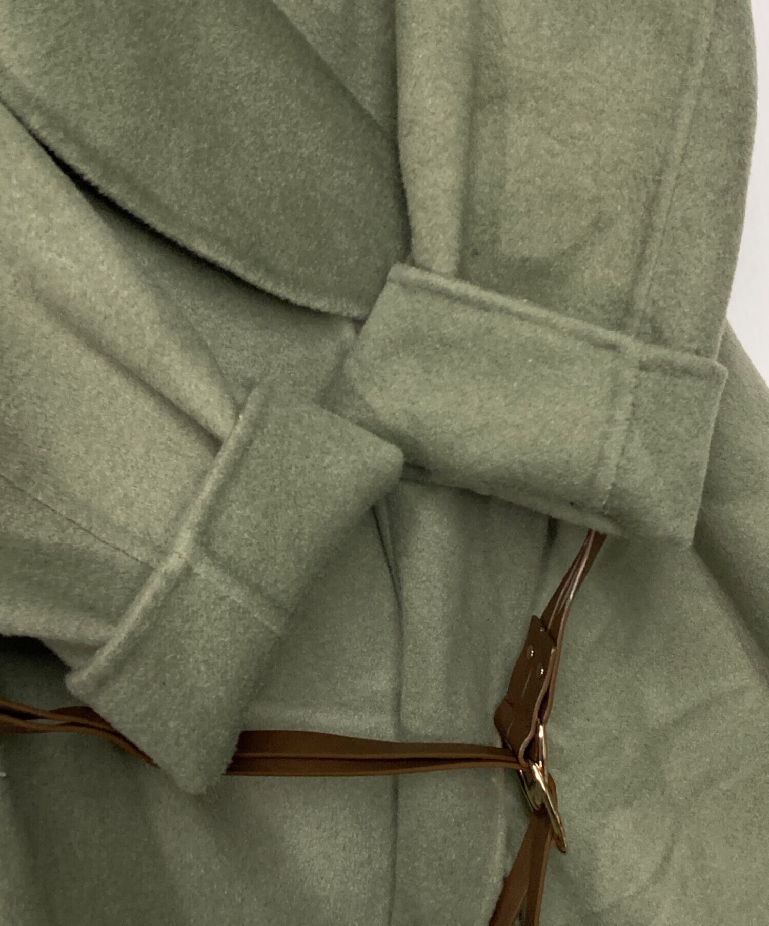 中古・古着通販】AMERI (アメリ) UNDRESSED FRILL COLLAR COAT 