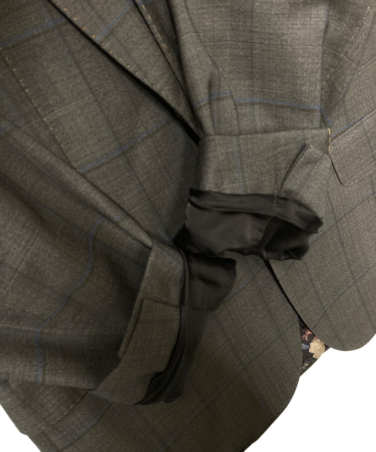 【未使用級 現行タグ】PaulSmith テーラードジャケット　デルフィノ　花柄 未使用級 現行タグ】PaulSmith テーラードジャケット デルフィノ 花柄