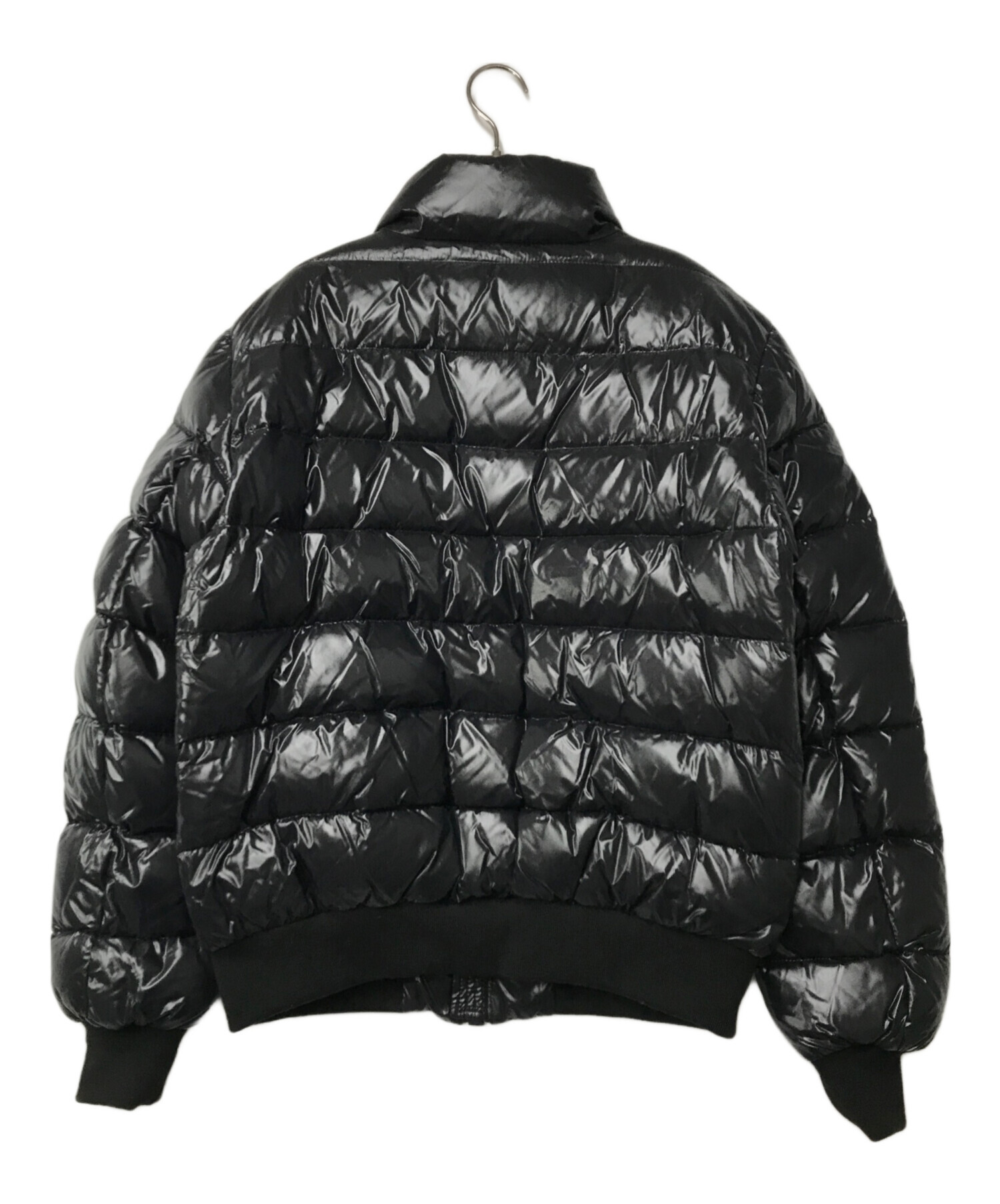 け*う様 DUVETICA フード付きダウンベスト 48 ブラック DUVETICA ダウンベスト フード付き 48 DUVETICA フード付きダウン