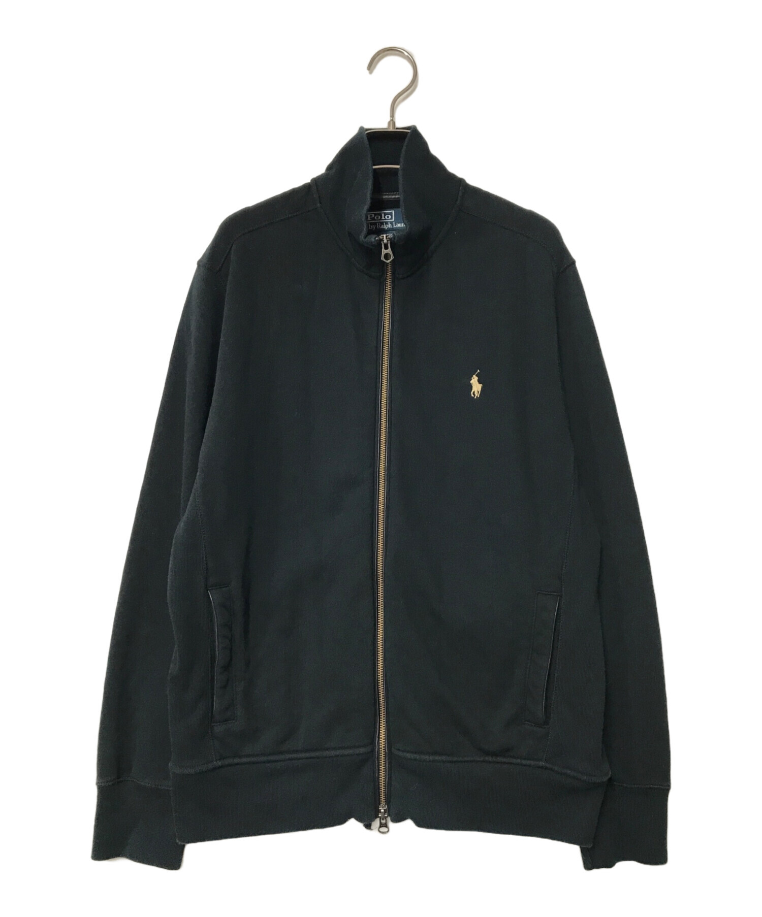 Polo Ralph Lauren スウェット ブルゾン L ネイビー 中古・古着通販】POLO RALPH LAUREN (ポロ・ラルフローレン) ジップ