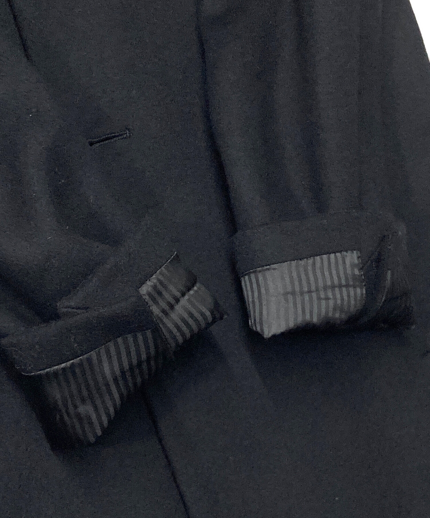 中古・古着通販】wjk (ダブルジェイケー) solid coat ブラック サイズ 