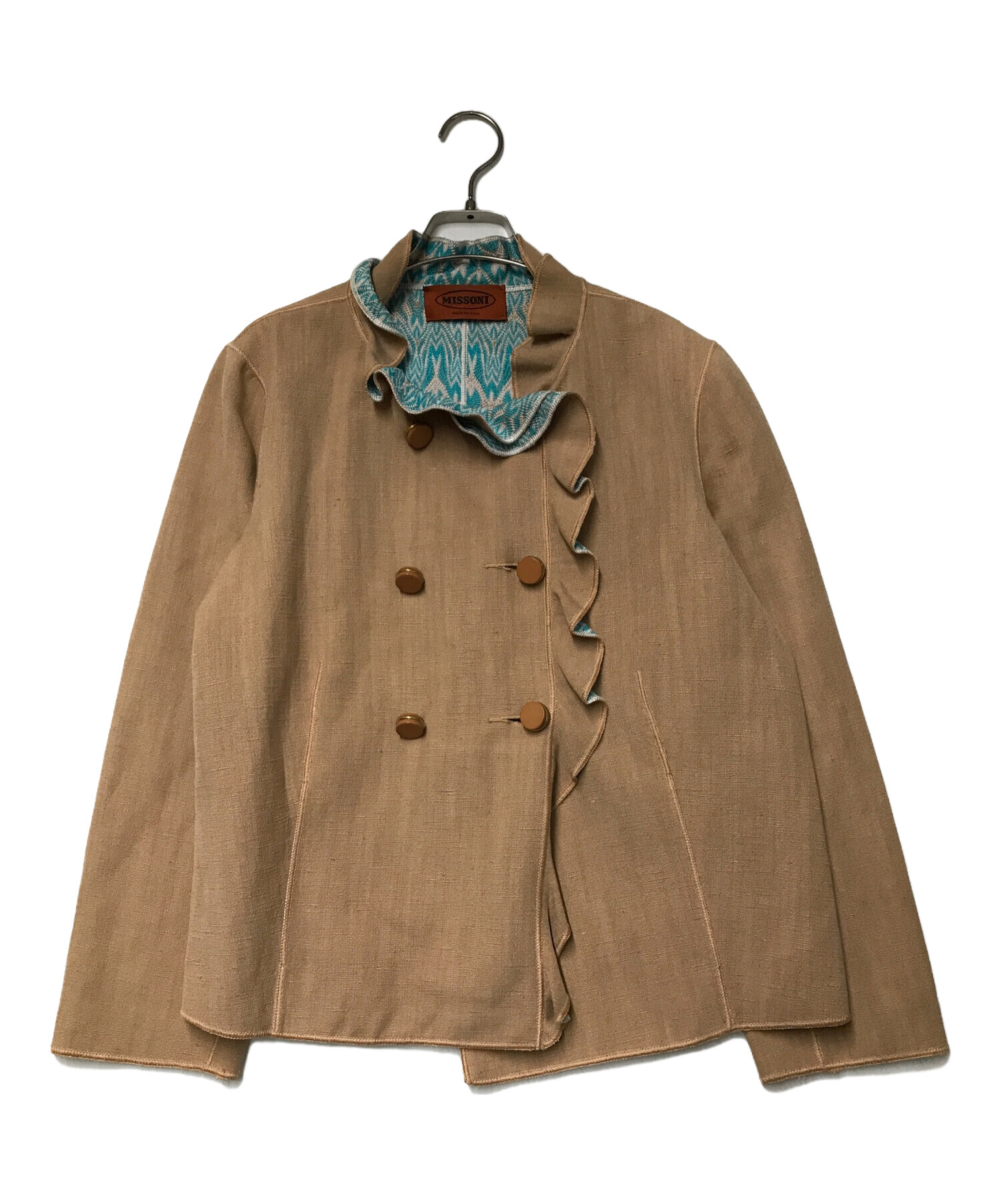 中古・古着通販】MISSONI (ミッソーニ) フリルジャケット 1945-10-1940  