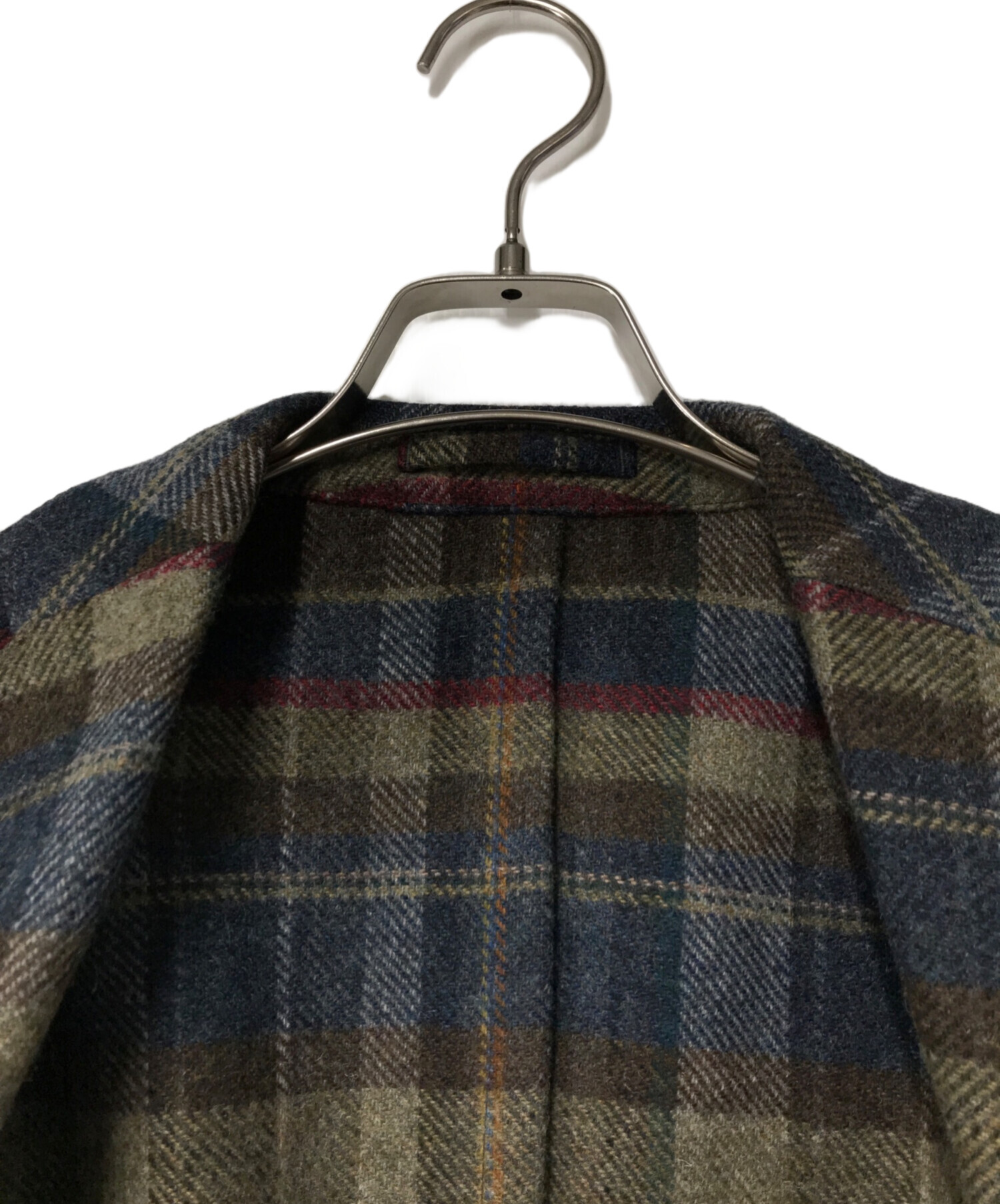 中古・古着通販】LARDINI (ラルディーニ) チェックウール3Bテーラード  