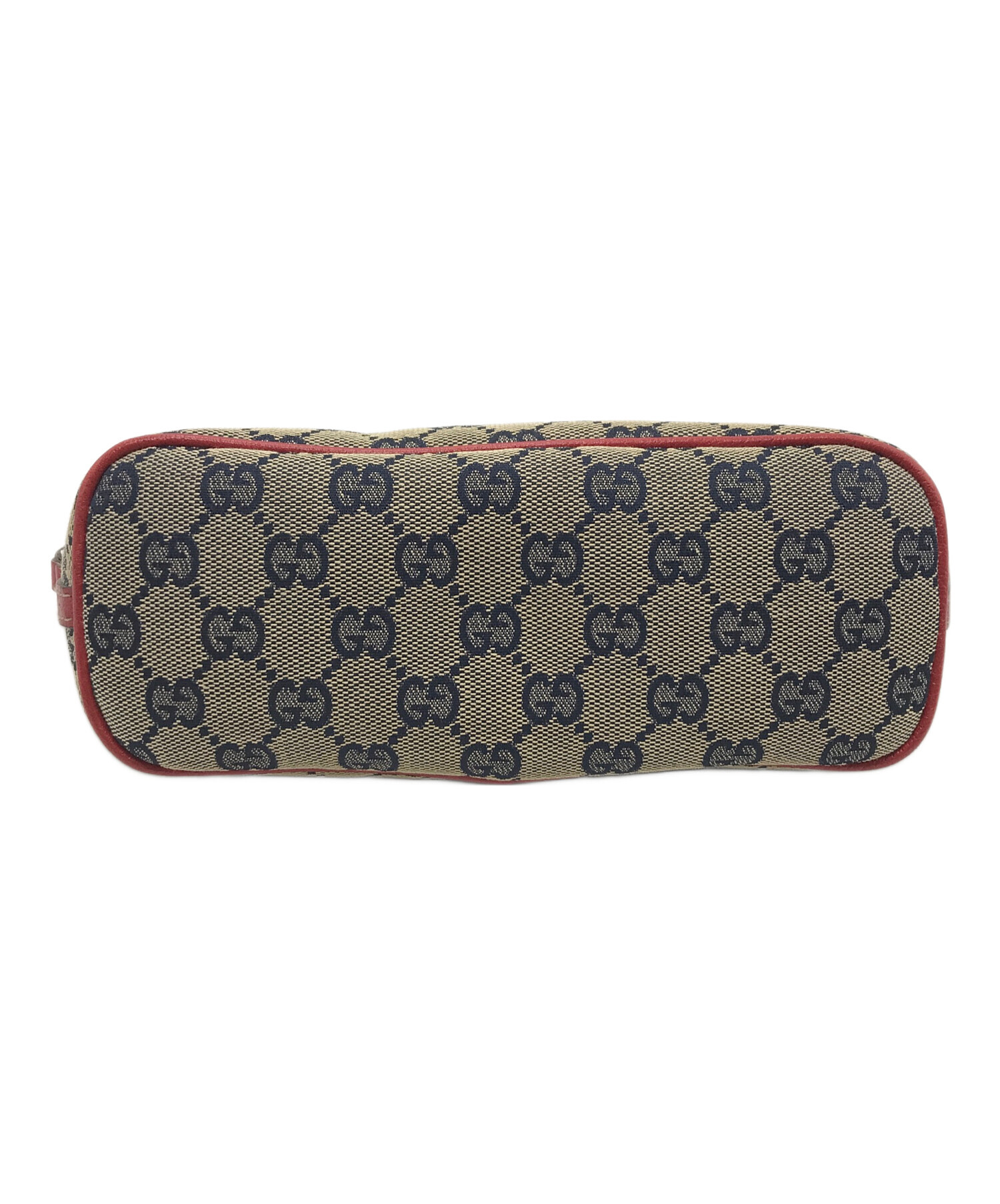 中古・古着通販】GUCCI (グッチ) インターロッキングG ポーチ ベージュ 