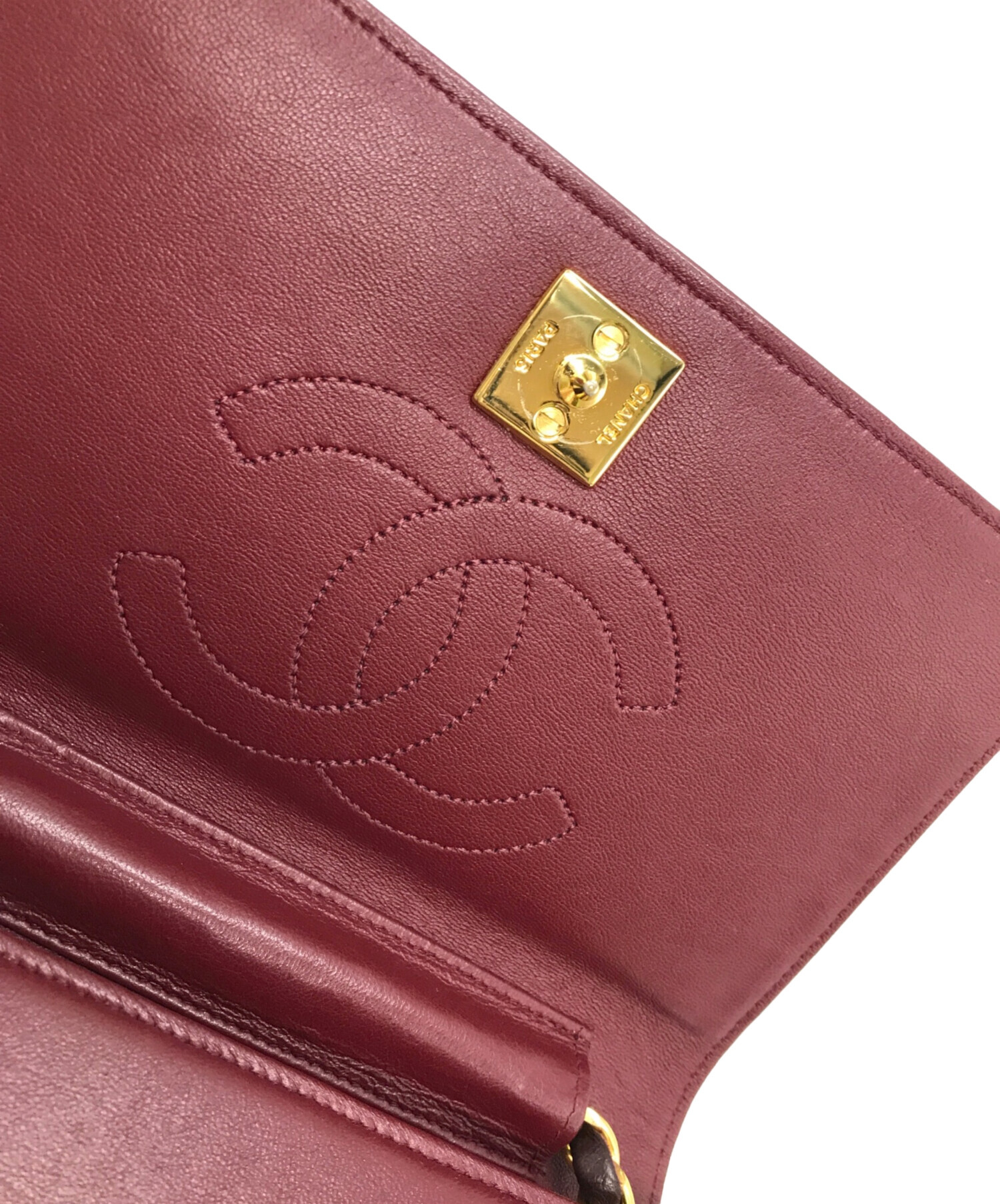 中古・古着通販】CHANEL (シャネル) ココマーク リザード チェーン