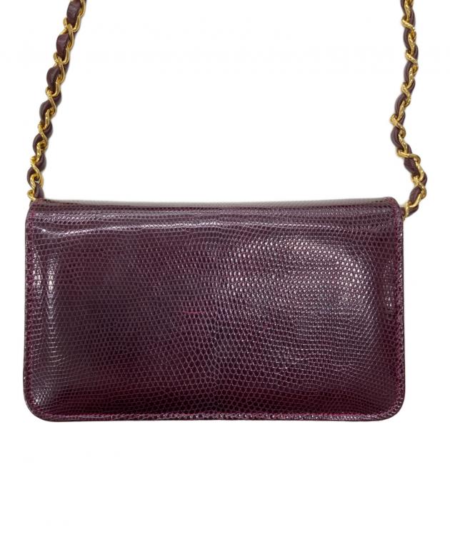 中古・古着通販】CHANEL (シャネル) ココマーク リザード チェーン